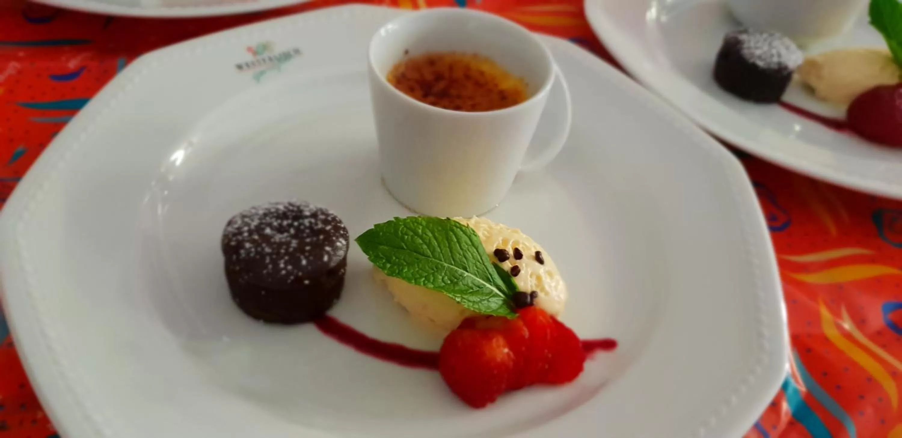 Food close-up in Hotel Restaurant Verst