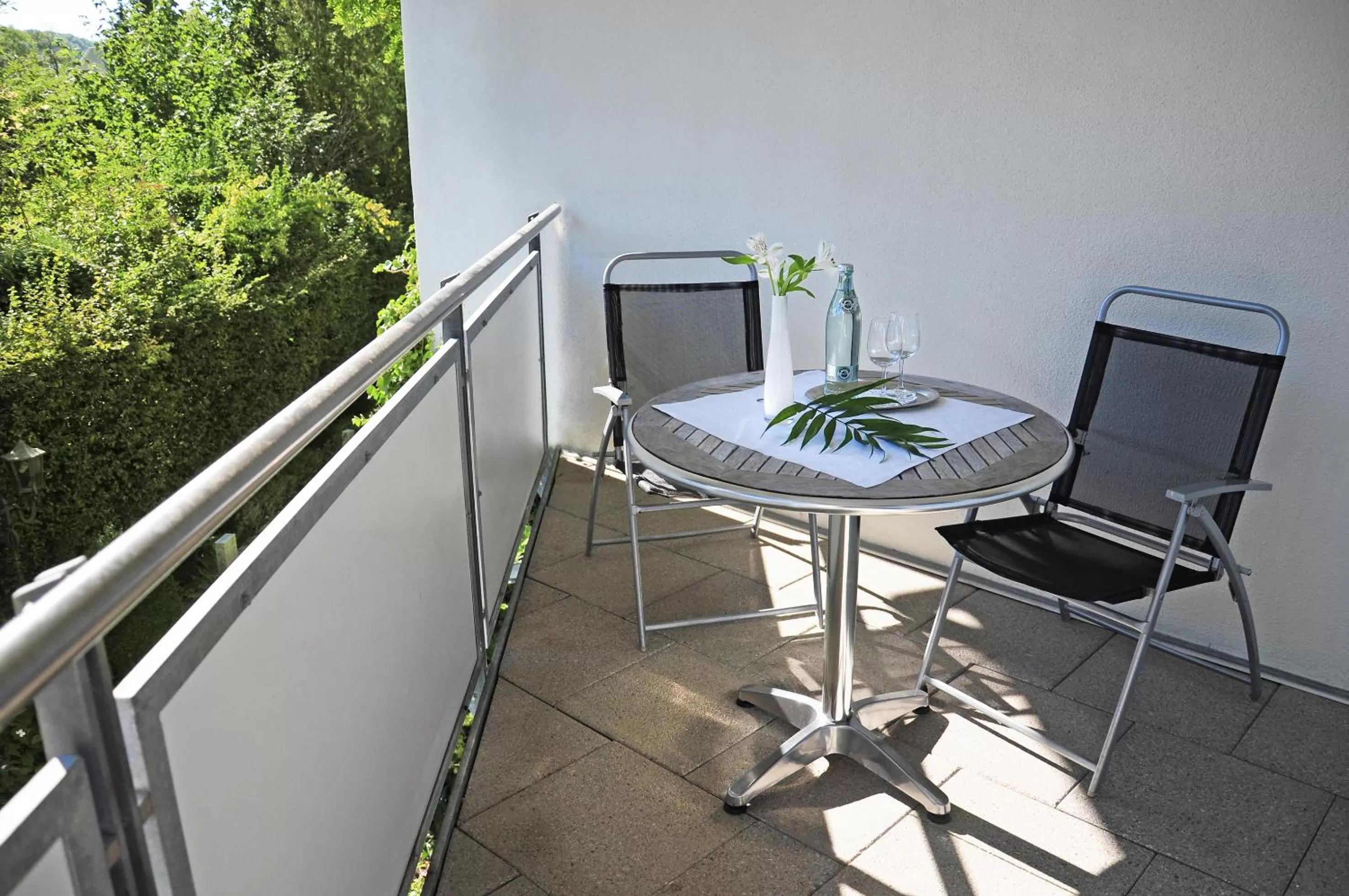Balcony/Terrace in Hotel Krone Überlingen am Ried