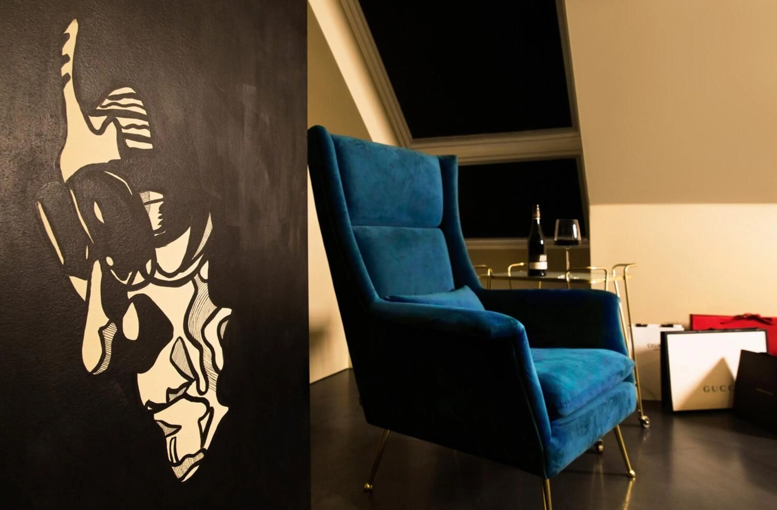 Decorative detail in JAMS Music Hotel Munich