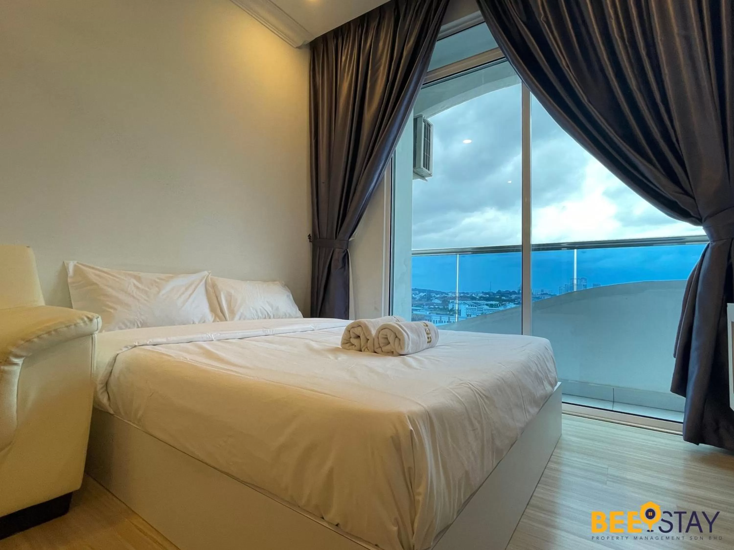Bed in The Wave Suites Melaka by BEESTAY