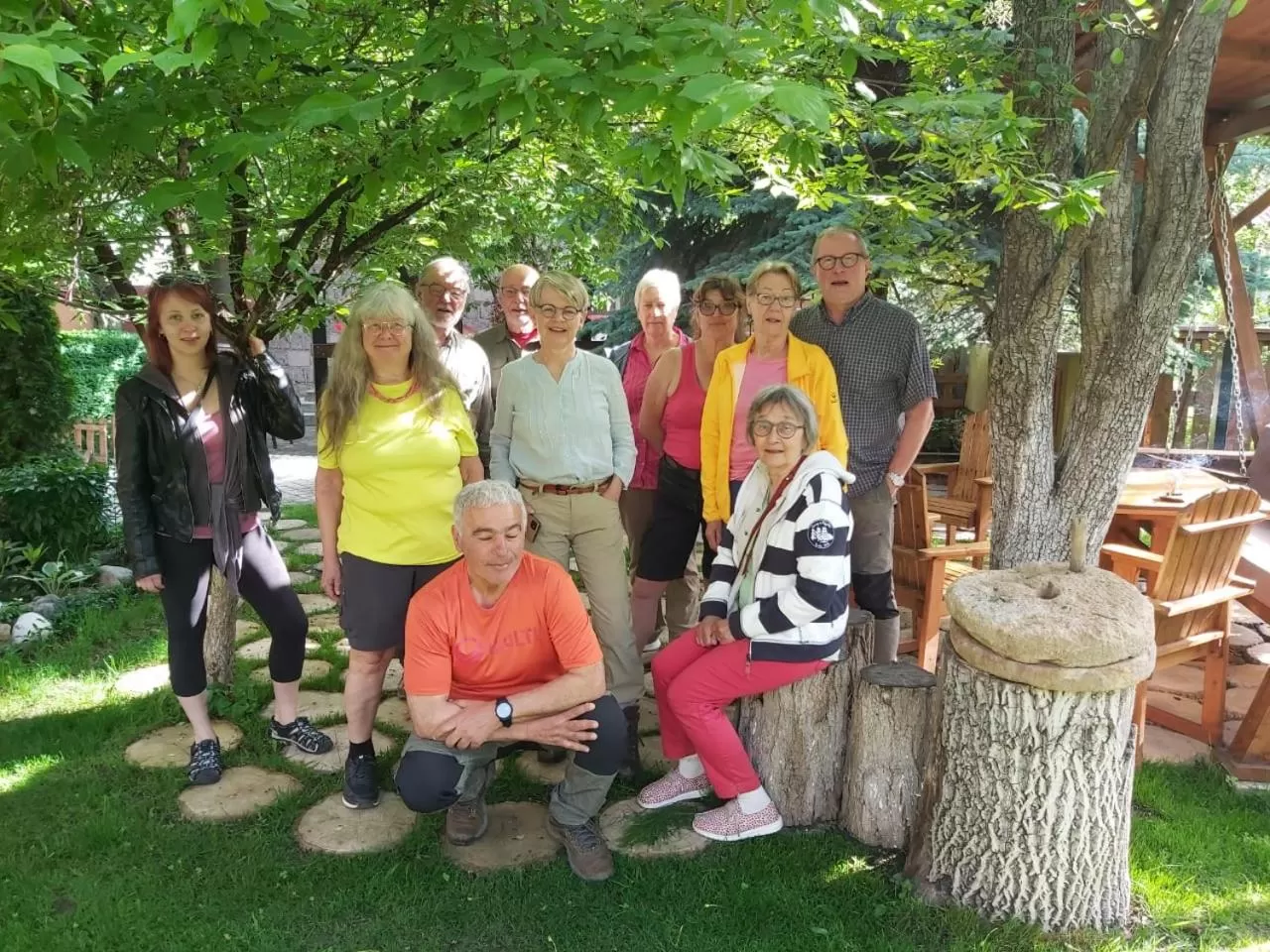 group of guests in MagHay B&B Hotel in Vanadzor