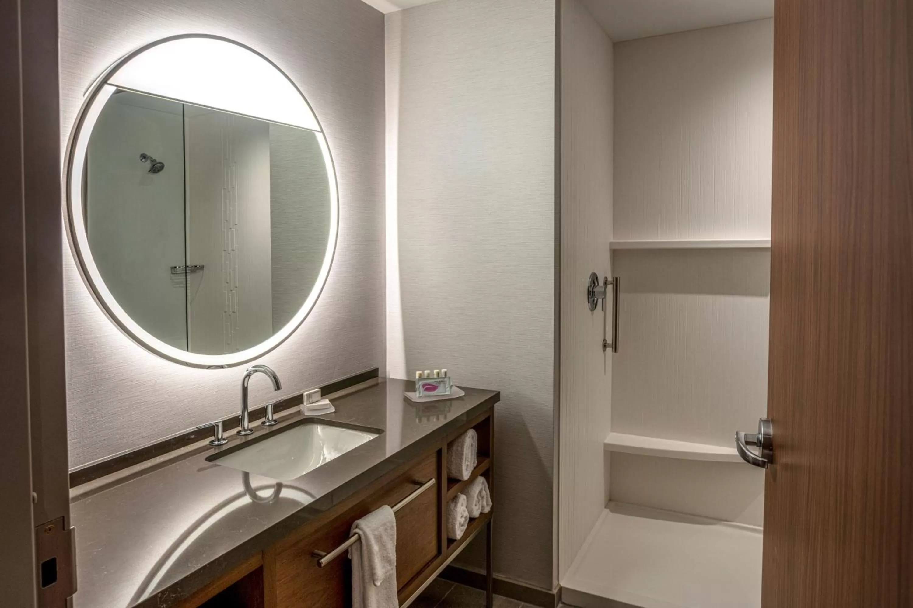 Bathroom in Courtyard Rochester Downtown