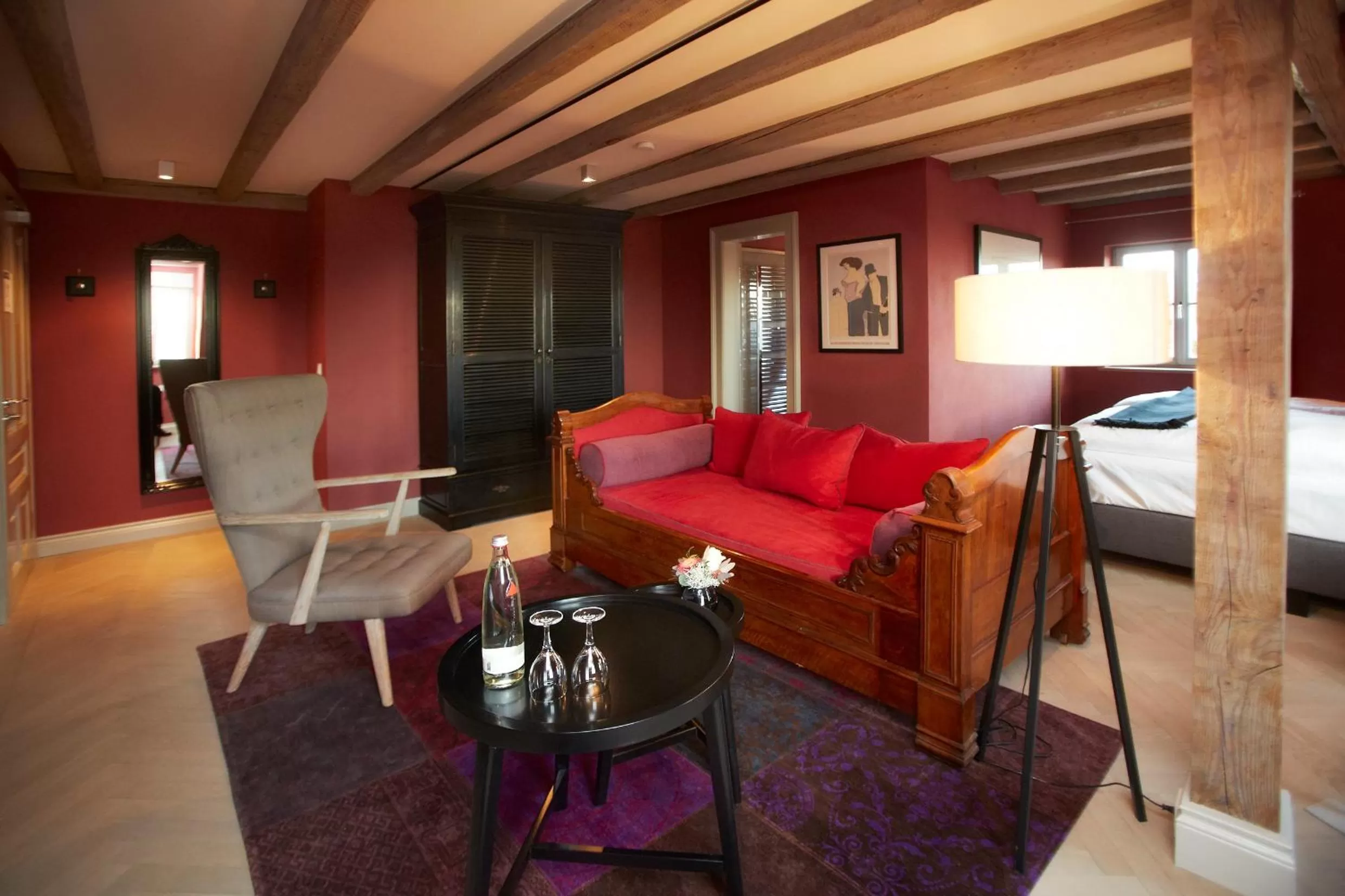 Seating Area in Auberge de Temple