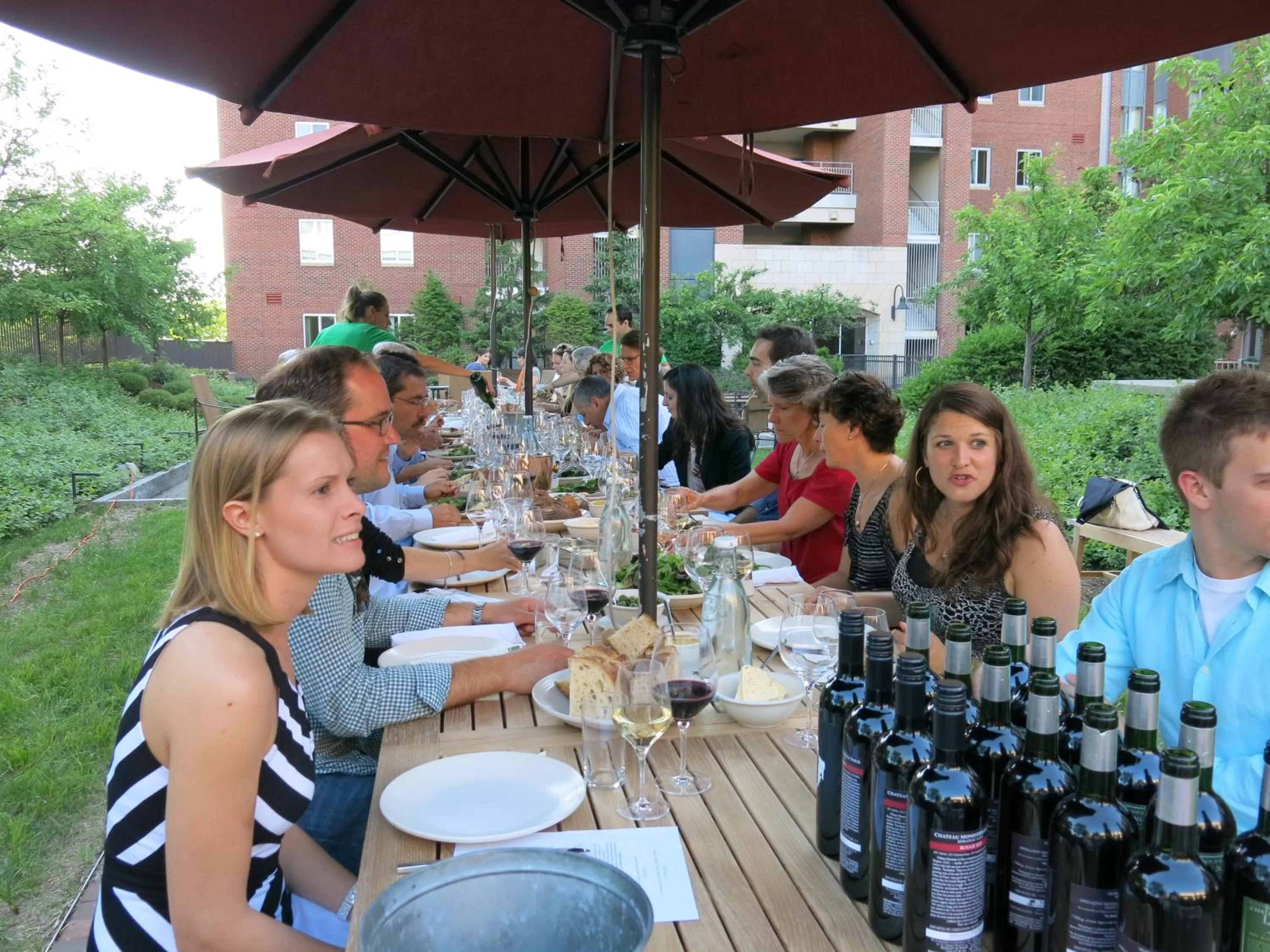 Garden in Hotel Vermont Burlington