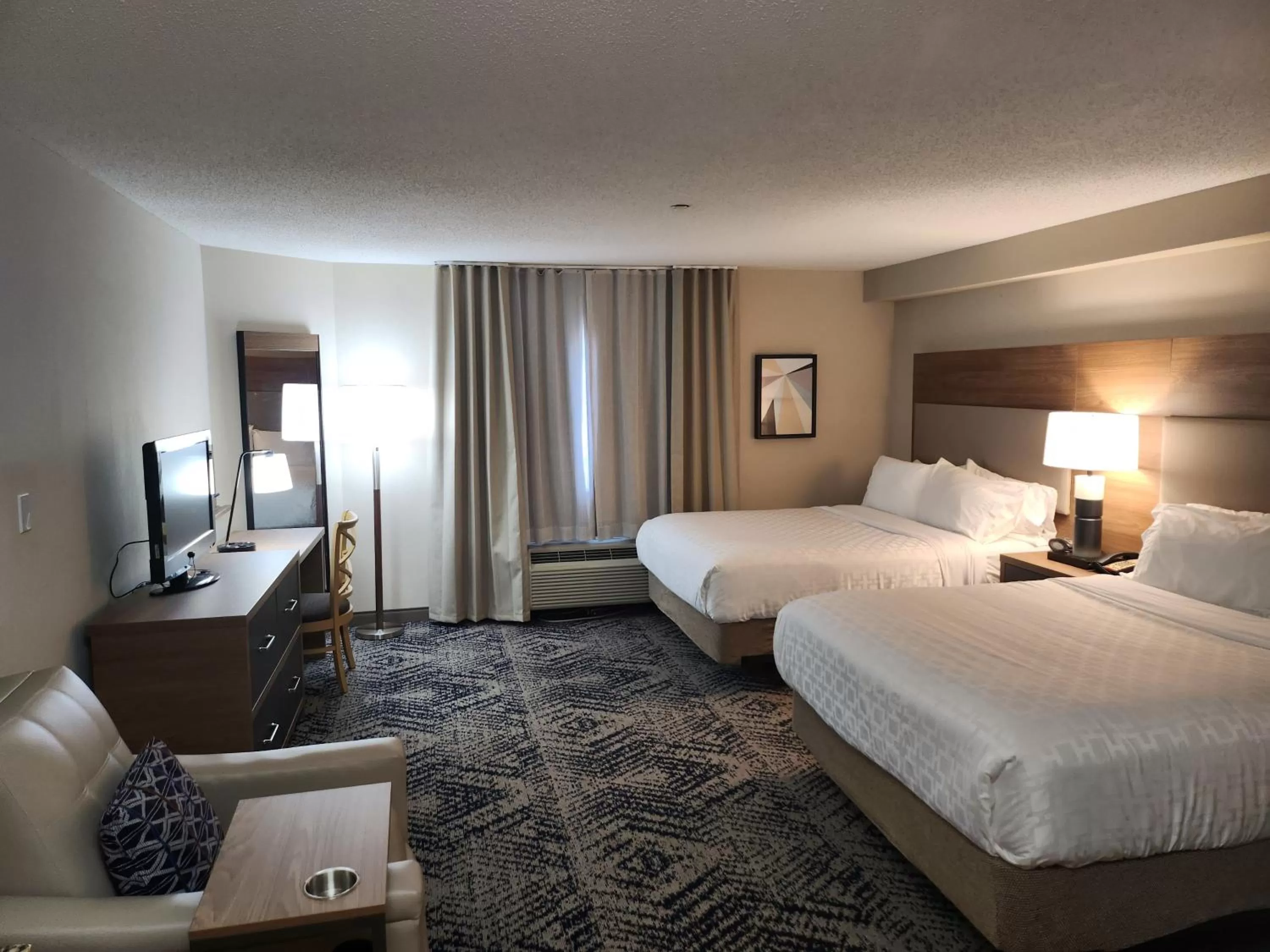 Photo of the whole room, Bed in Candlewood Suites Harrisburg I-81 Hershey Area by IHG