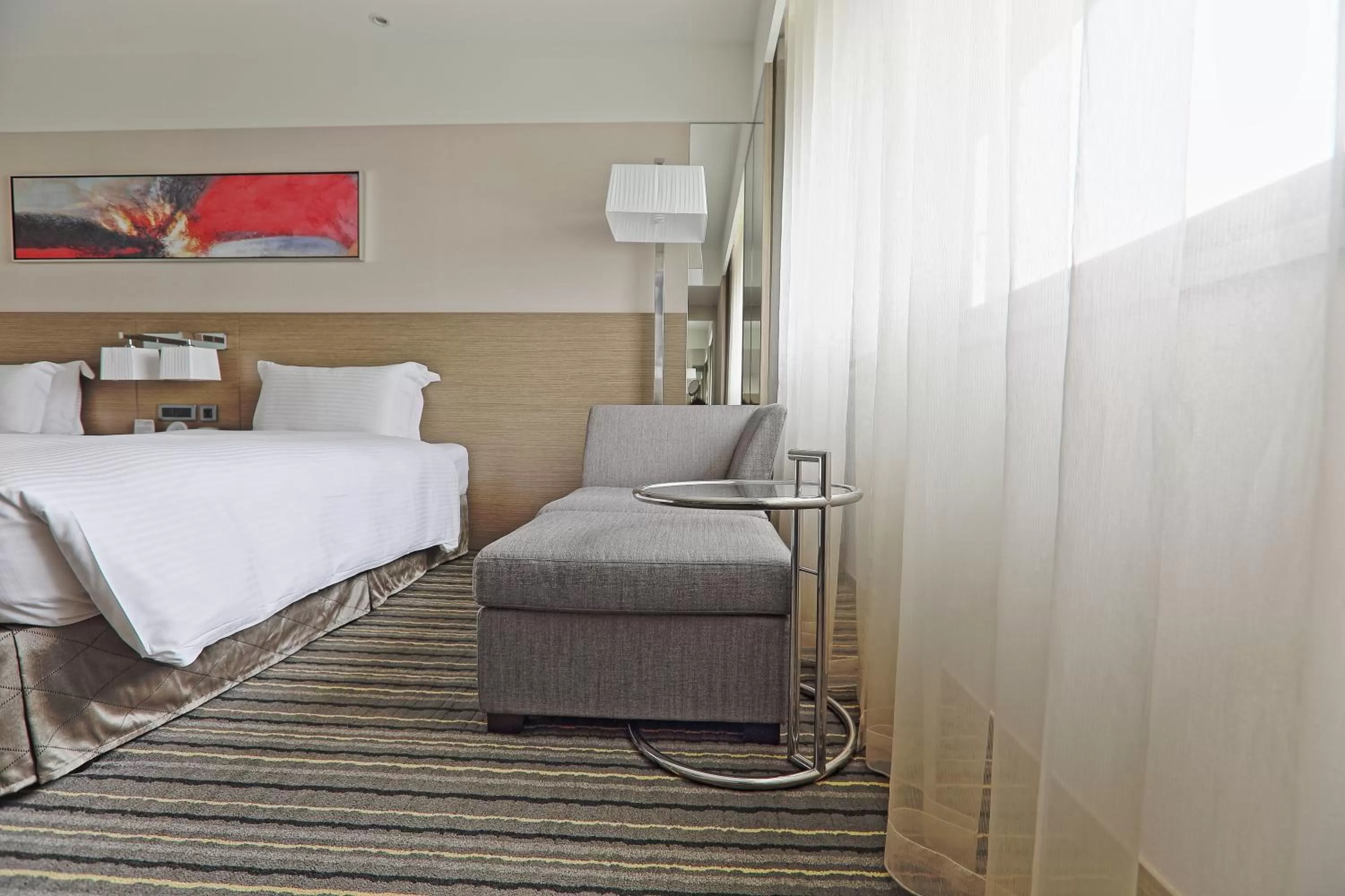 On site, Bed in Santos Hotel