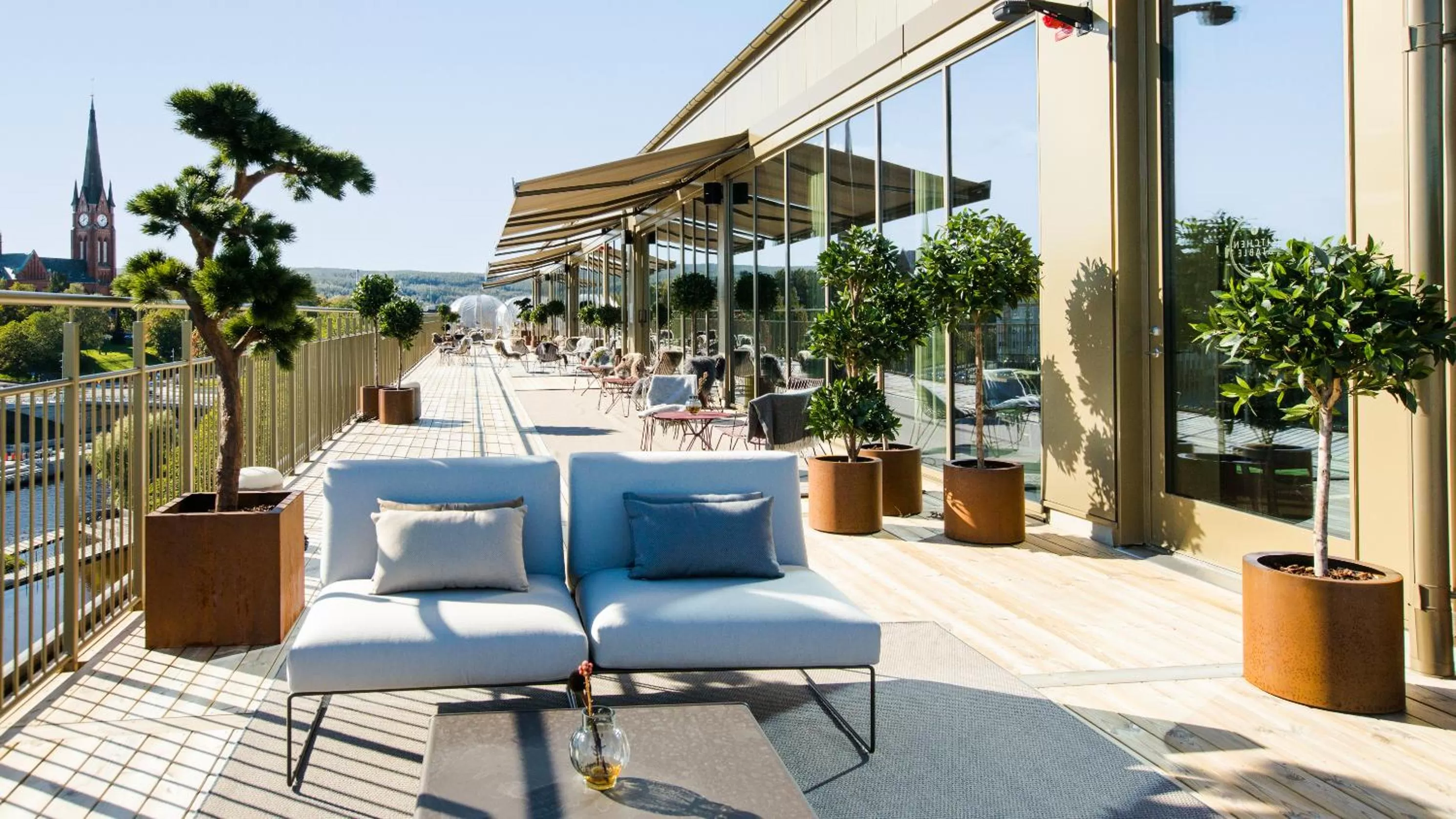 Balcony/Terrace in Clarion Hotel Sundsvall