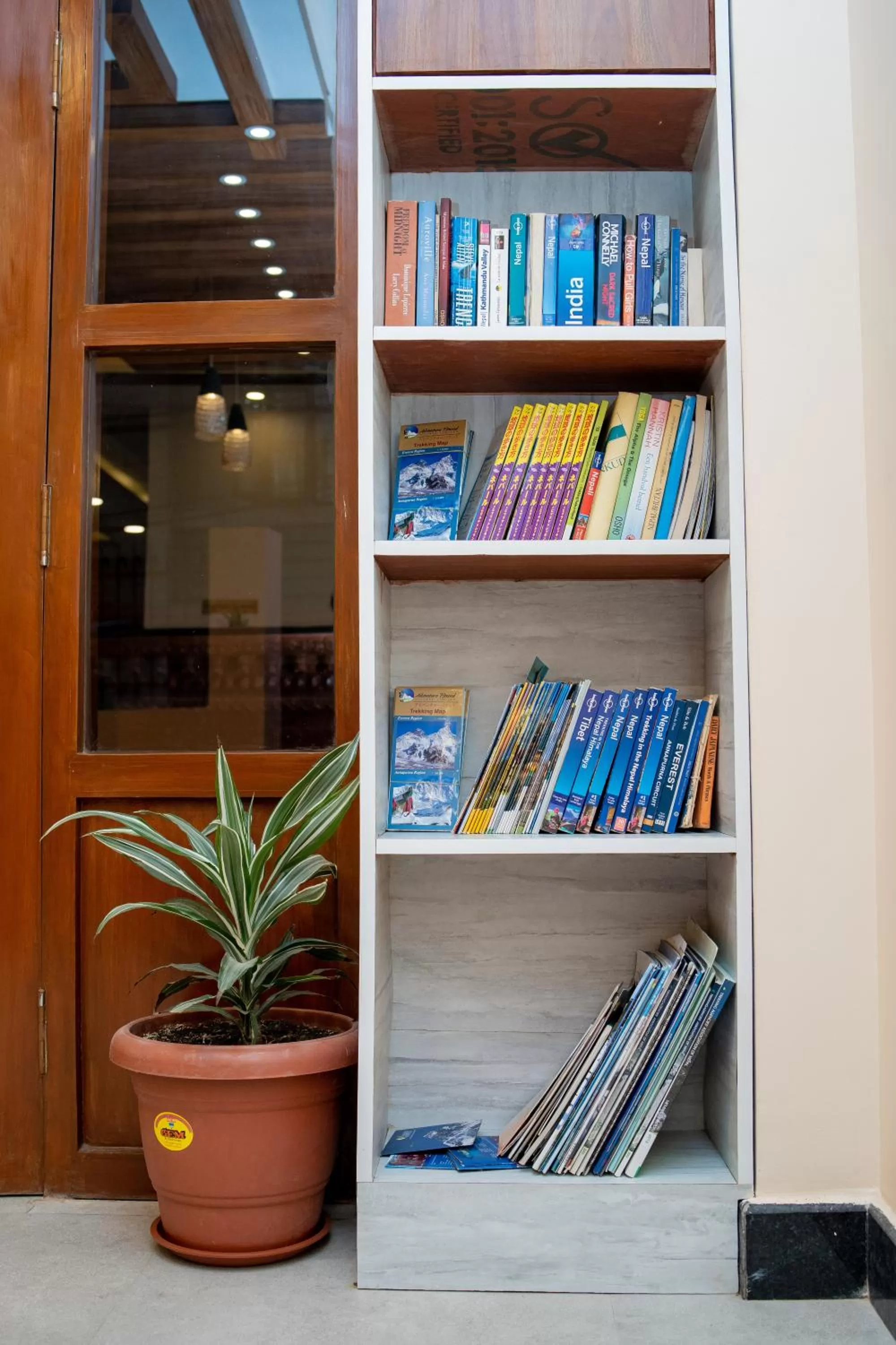 Library in Madhuban Hotel
