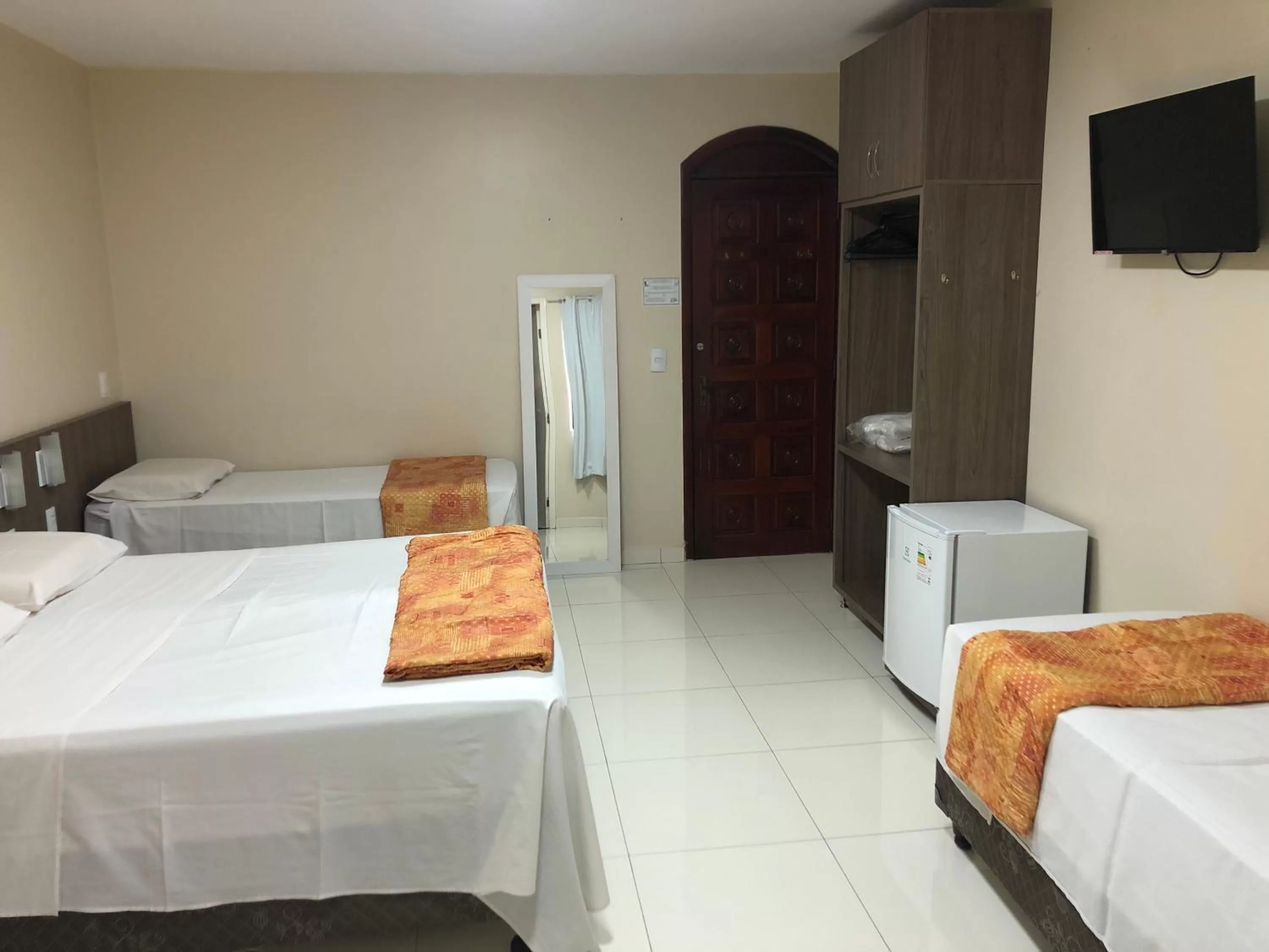 Bed in Pousada El Shaddai