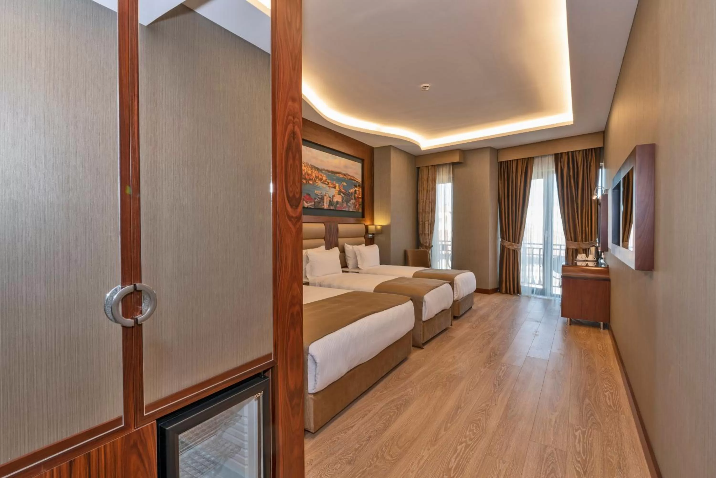 Bed in Piya Sport Hotel