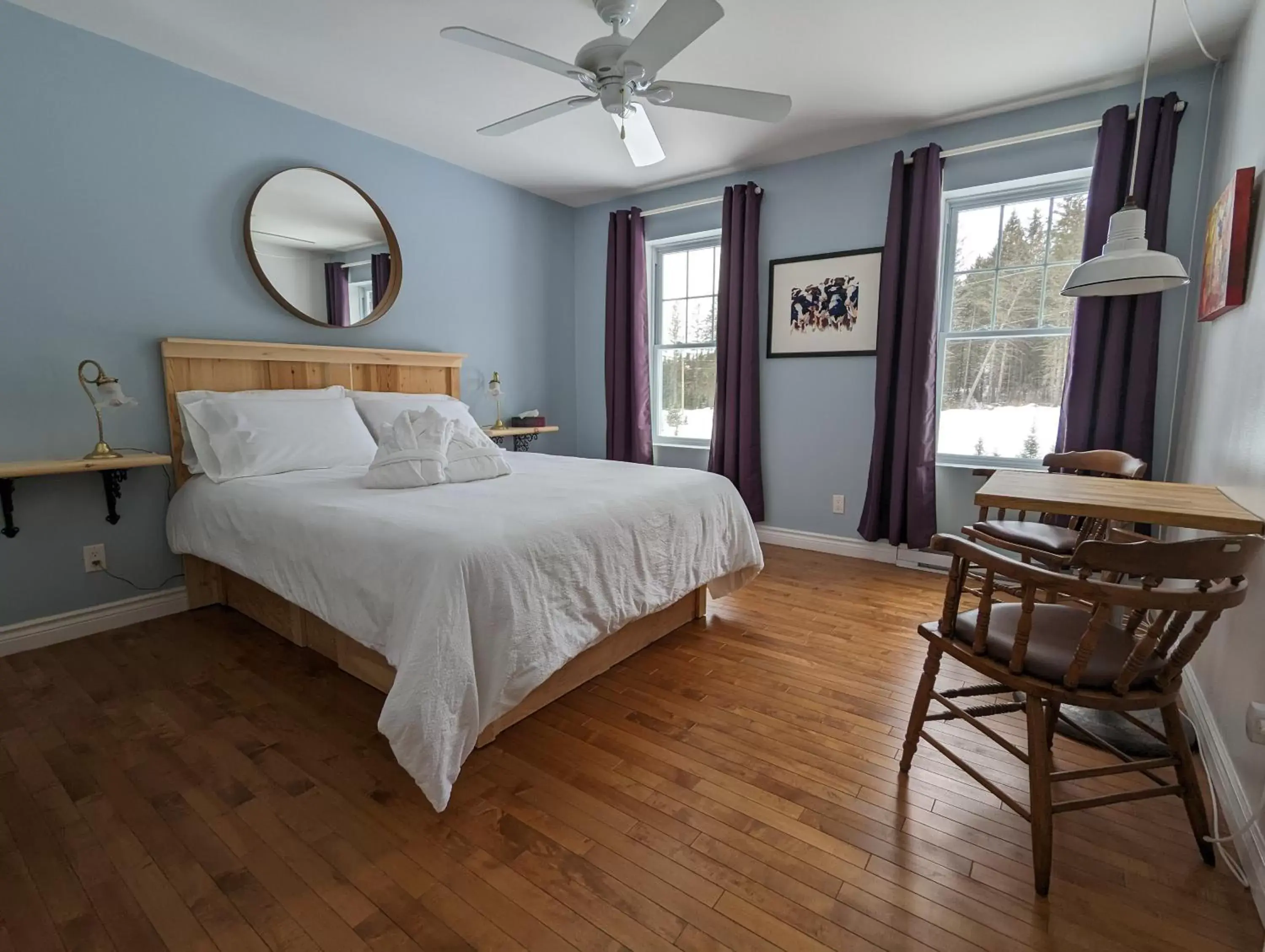 Queen Room with Garden View in GÎTE SUR L'ARC EN CIEL Queen Room with Garden View in GÎTE SUR L'ARC EN CIEL