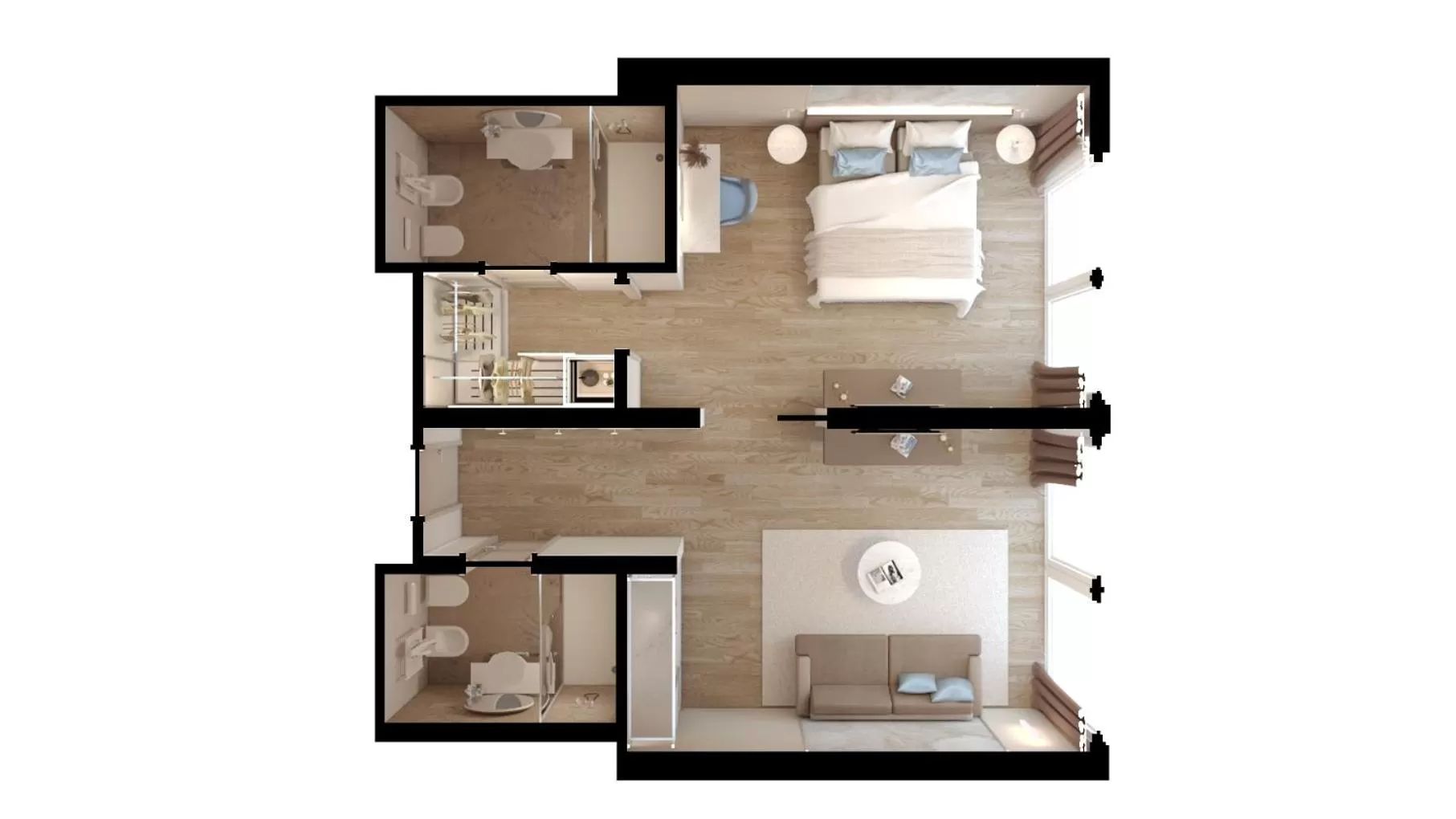 Floor plan in Hotel Savoia Thermae & SPA