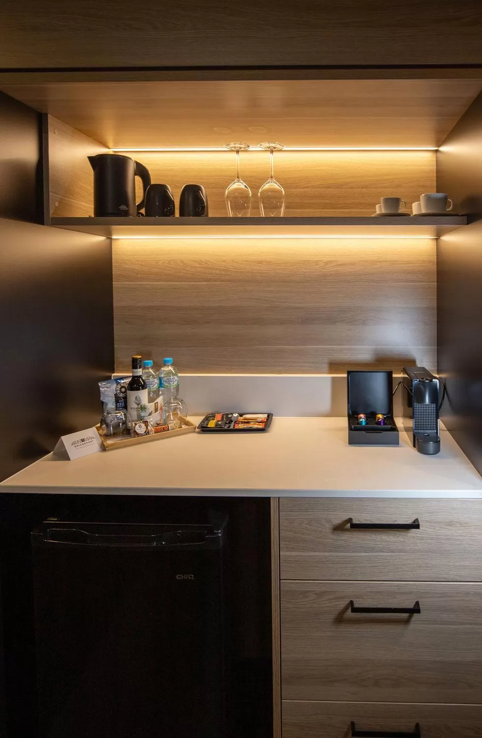 Coffee/tea facilities in Bridgeport Hotel