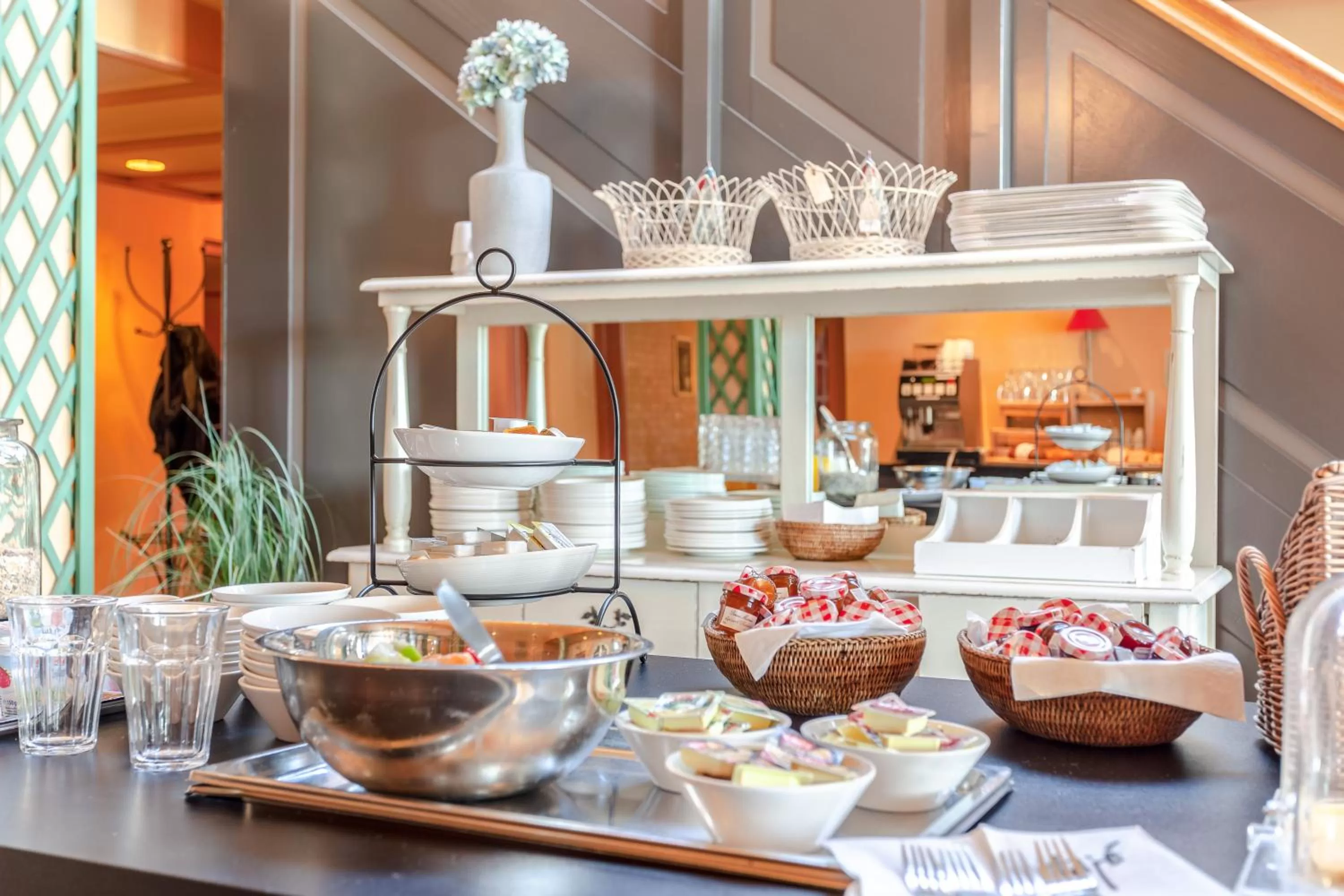 Continental breakfast in Hajé Hotel Joure