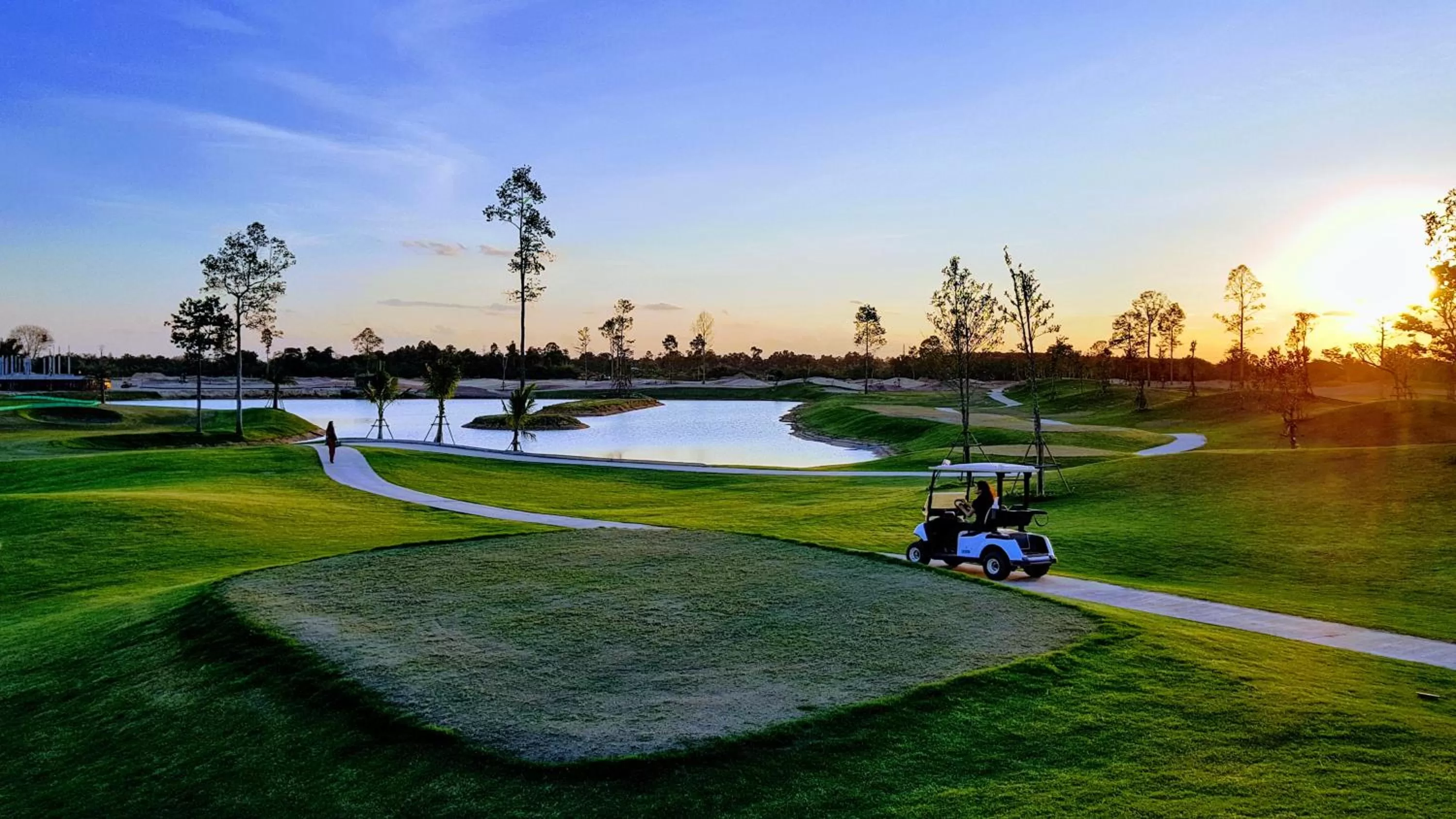 Golfcourse in Isan Golf & Adventure Hotel