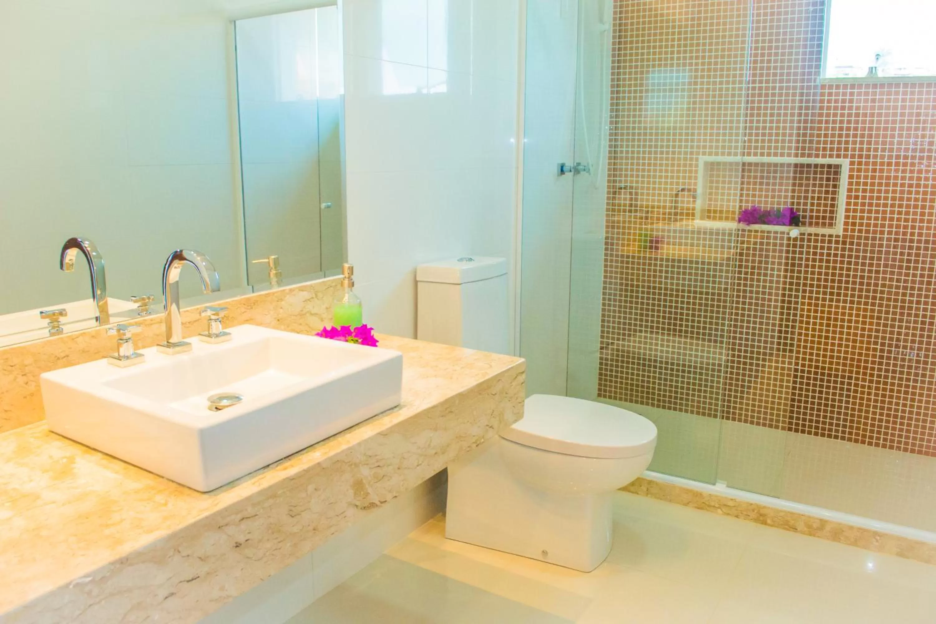 Bathroom in Pousada Praia João Fernandes