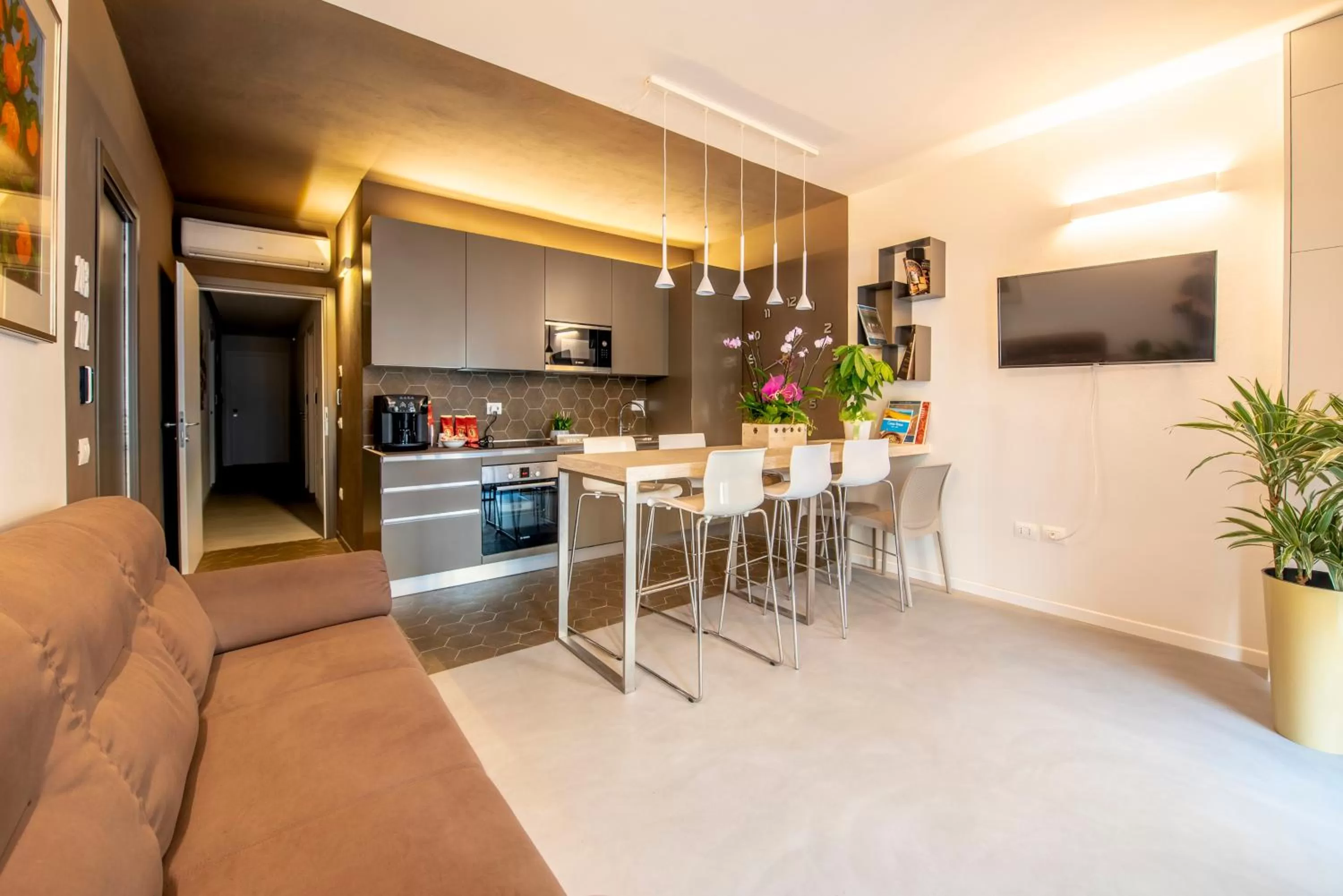 Communal lounge/ TV room in Casa Ercoli B&B