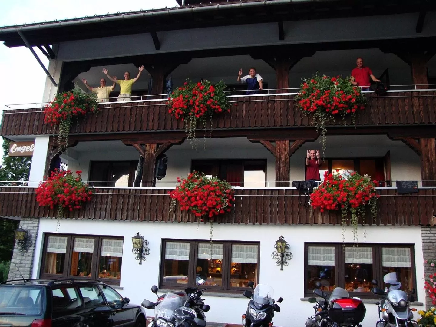 Property building in Alemannenhof Hotel Engel