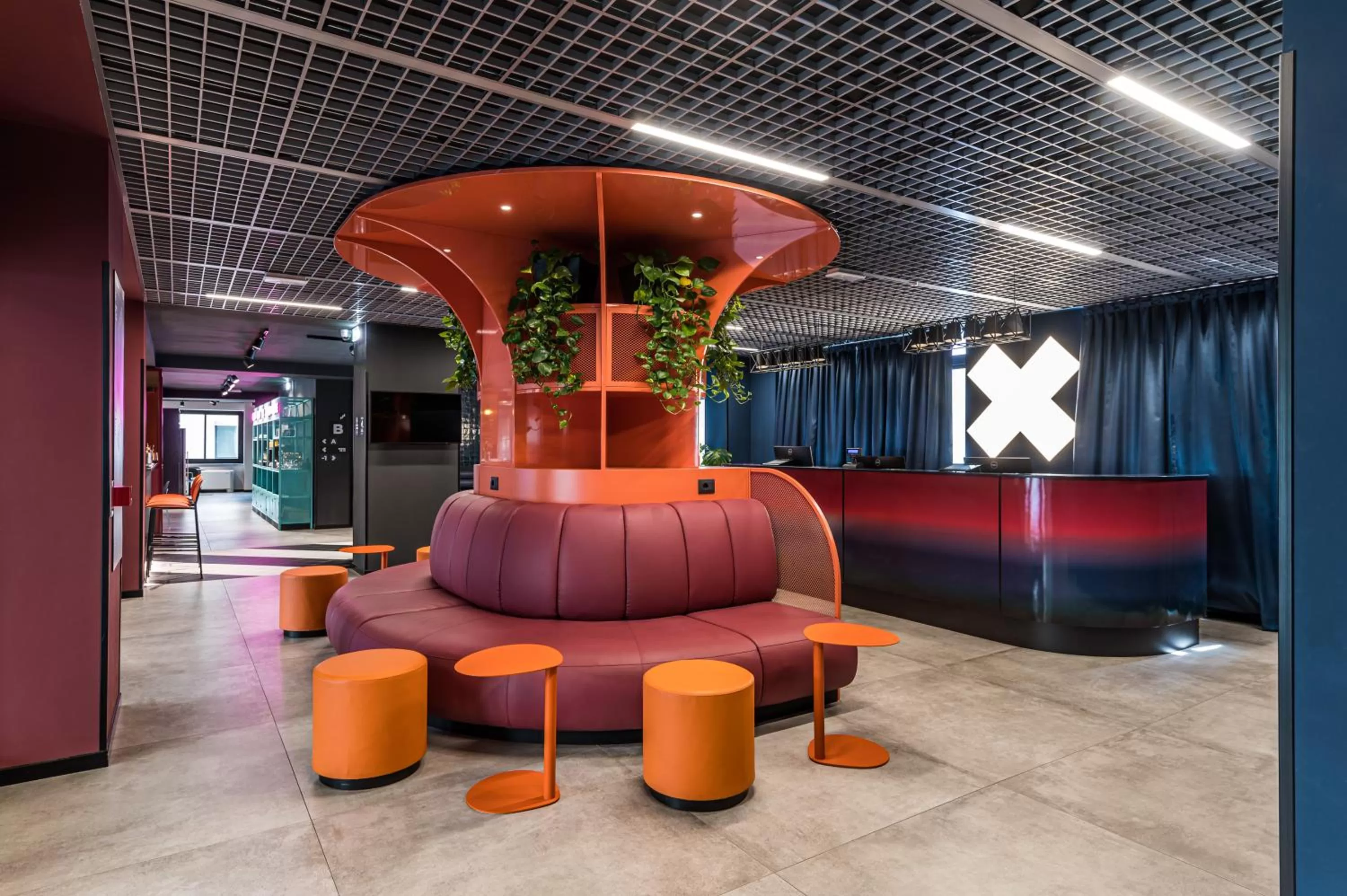 Lobby or reception in CX Turin Marconi