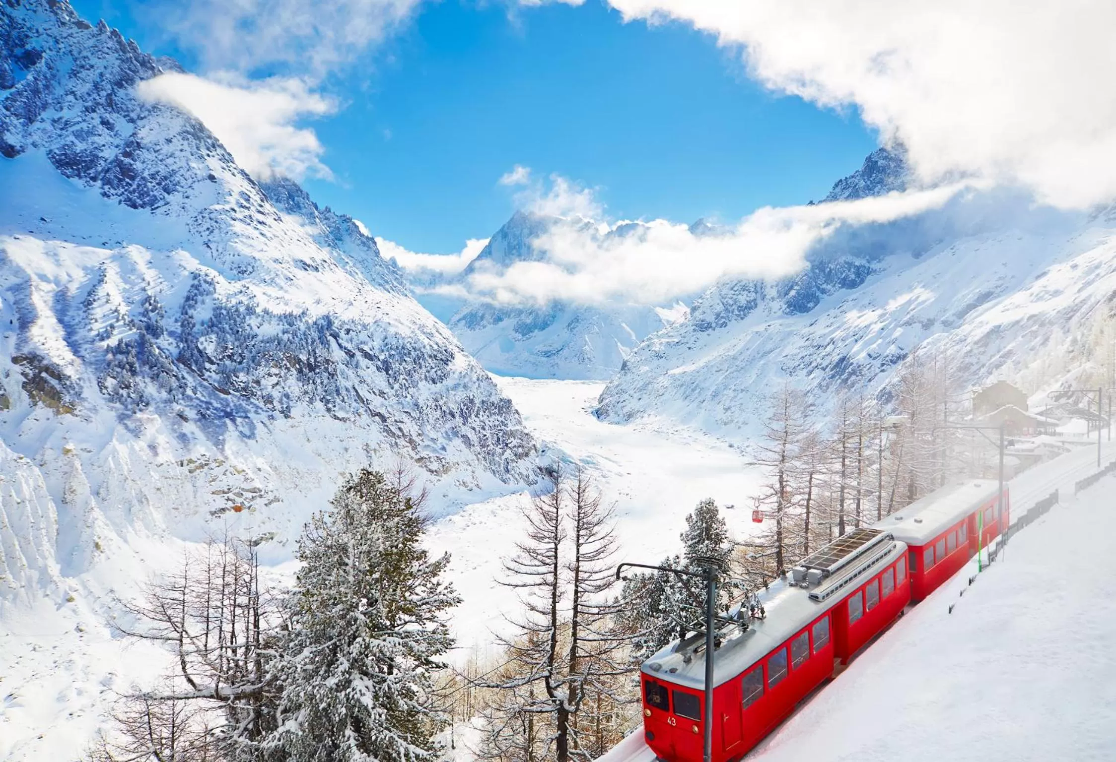 Winter in Refuge du Montenvers