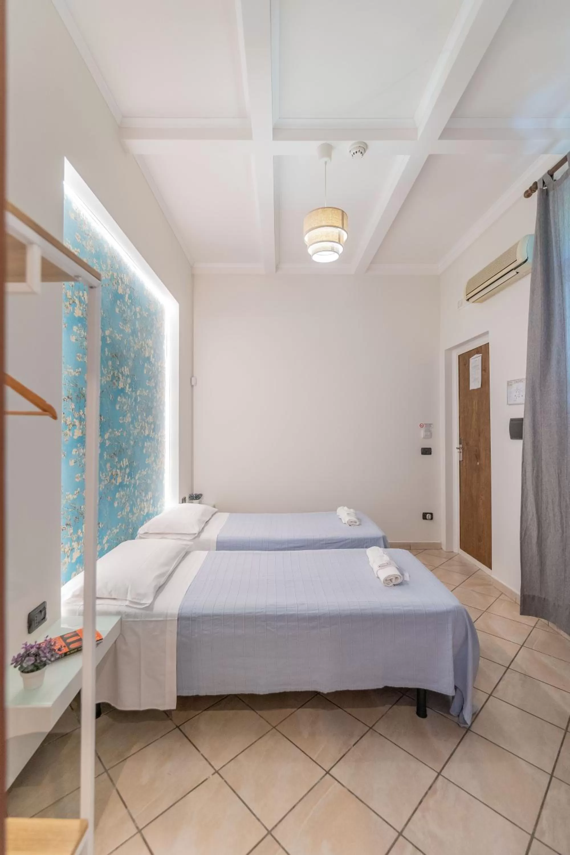 Bed in Villa Rocla guest house Pompei