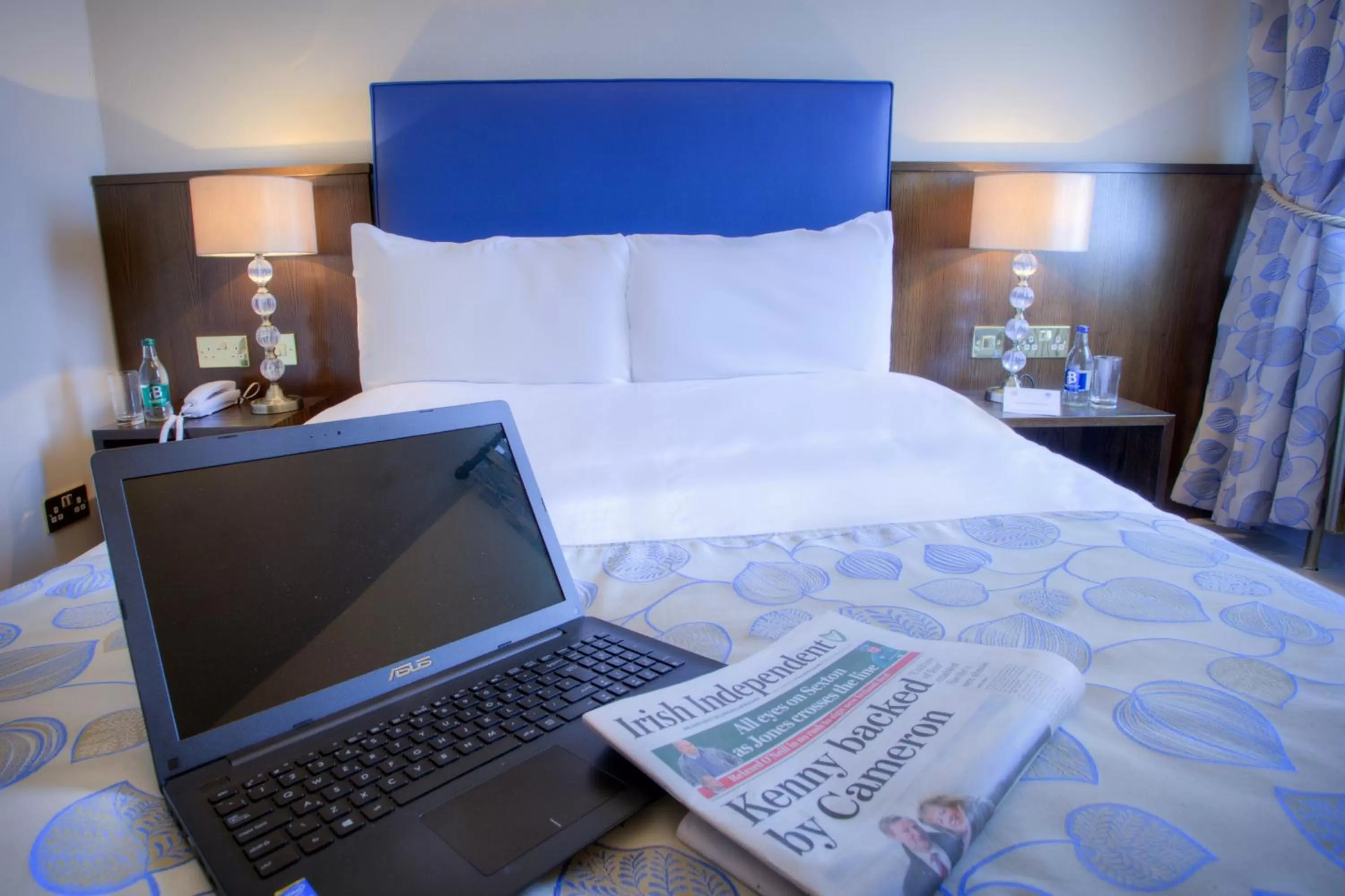 Bed in The Lucan Spa Hotel