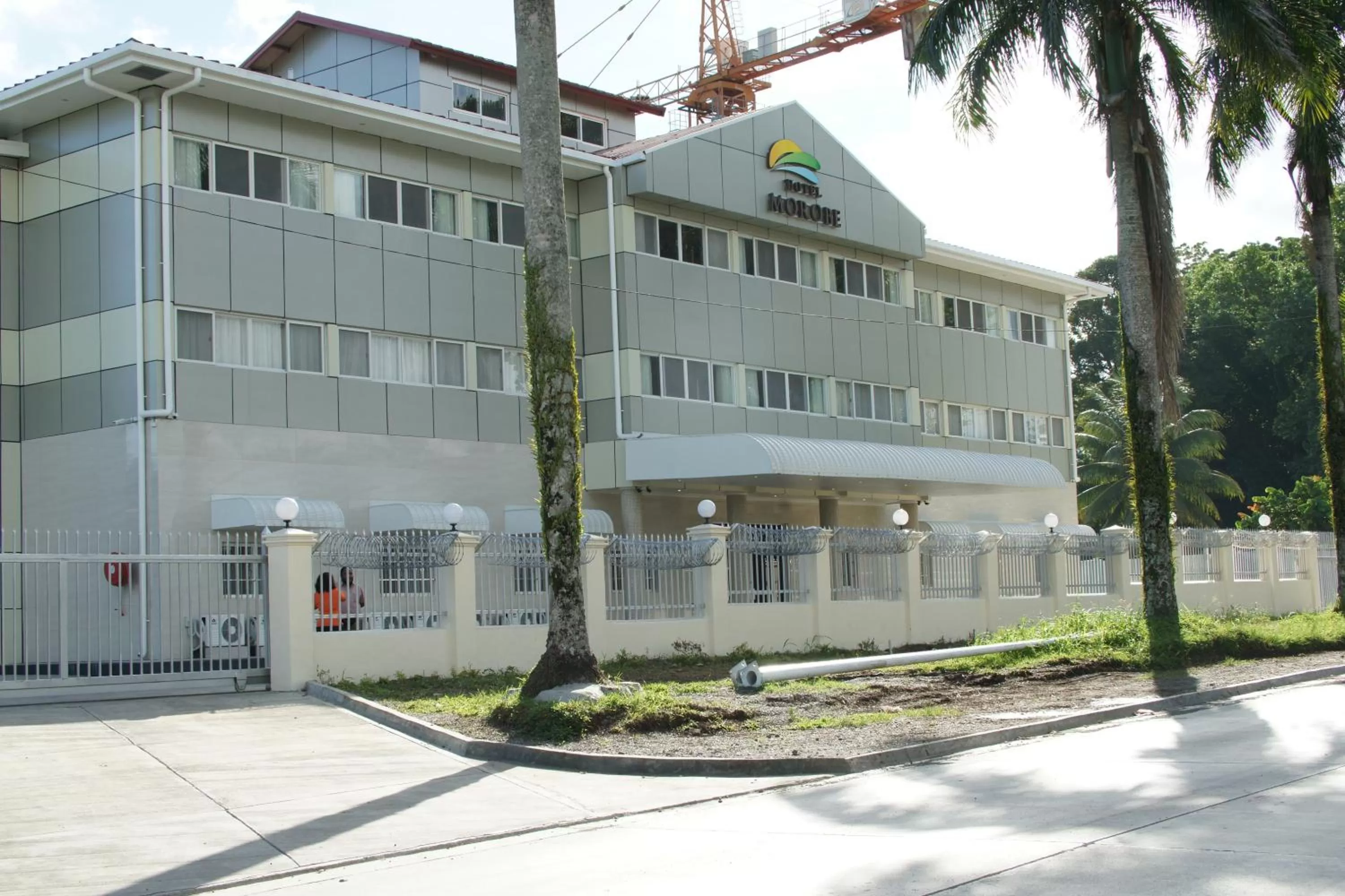 Facade/entrance, Property Building in Hotel Morobe