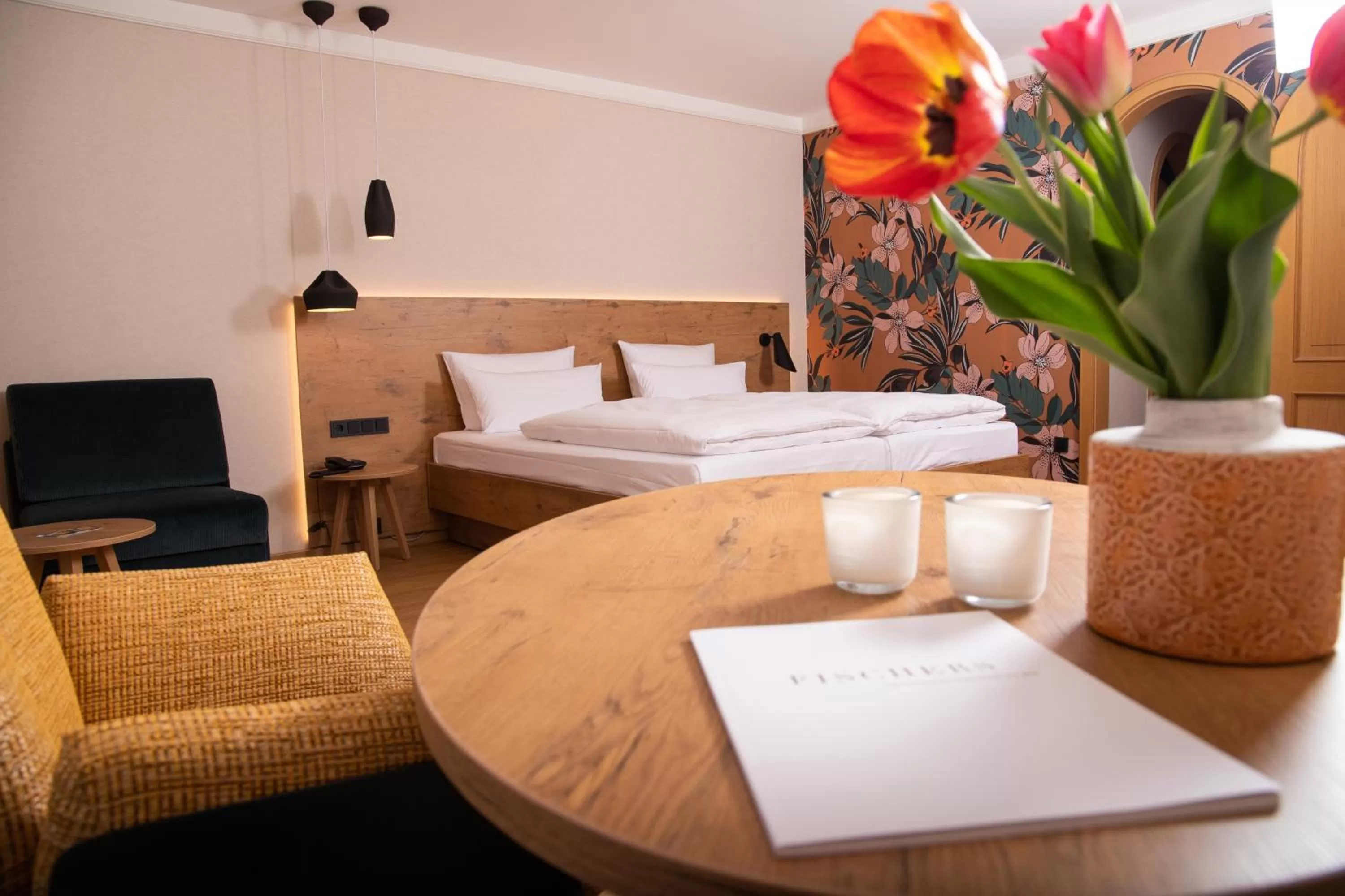 Bed in Hotel Elfbuchen