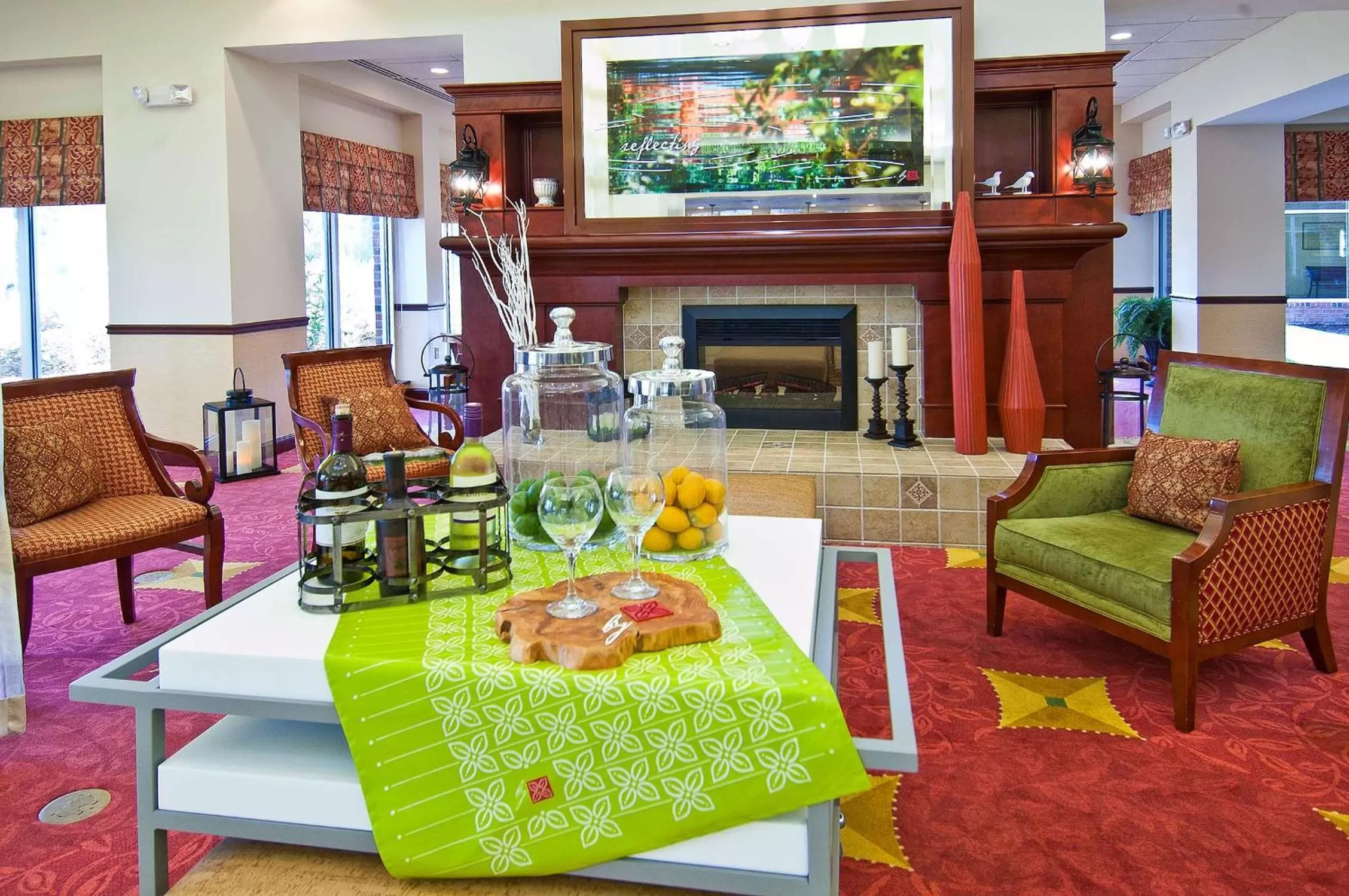 Lobby or reception in Hilton Garden Inn Starkville