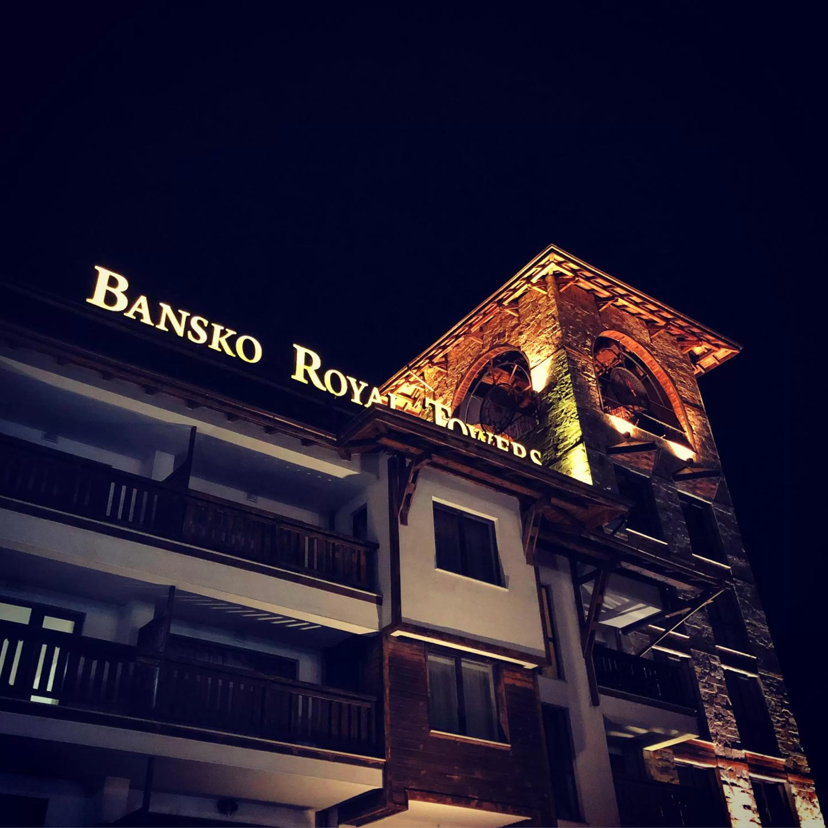 Property building in Bansko Royal Towers Hotel