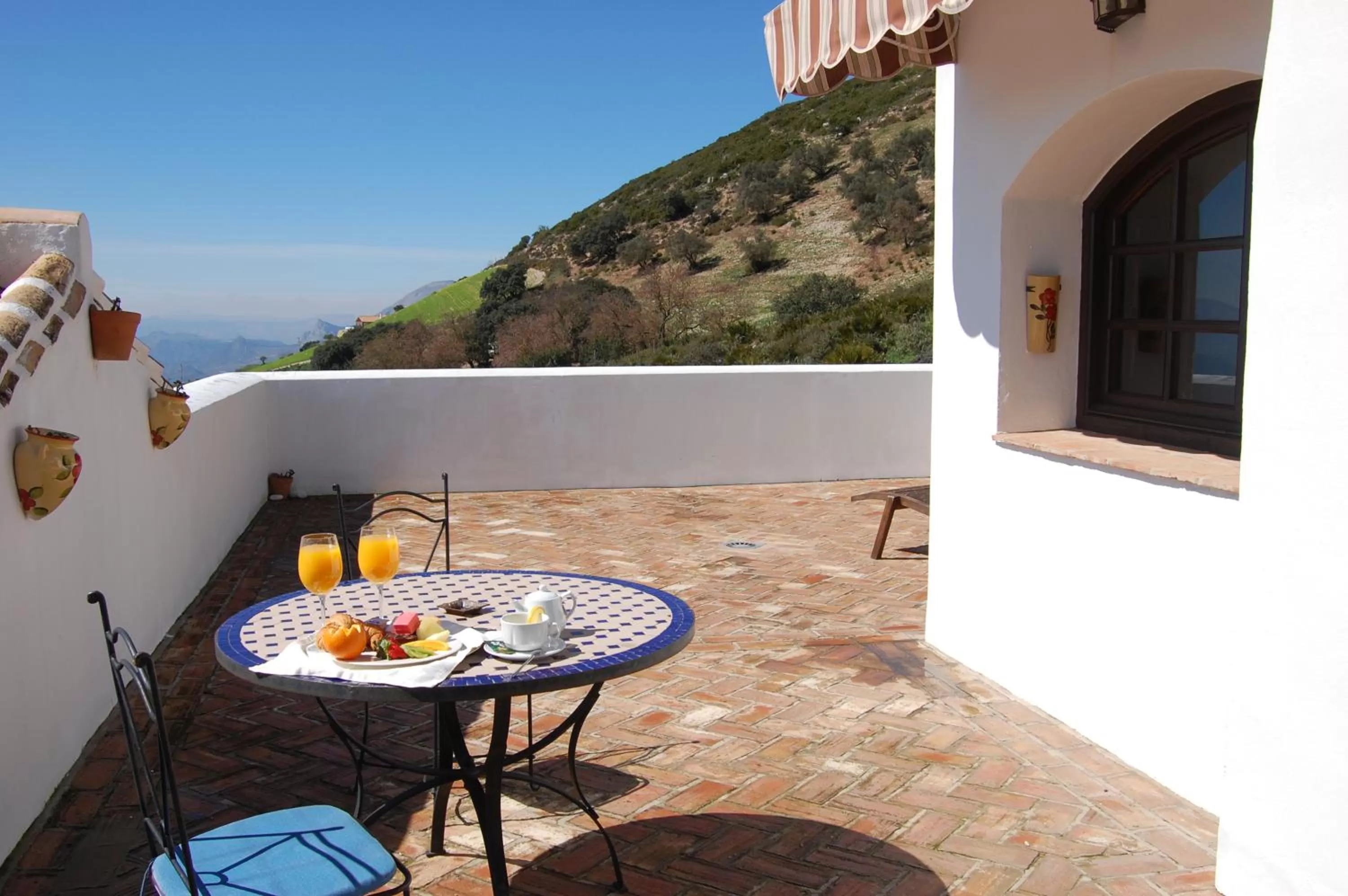 Patio in Hotel Fuente del Sol