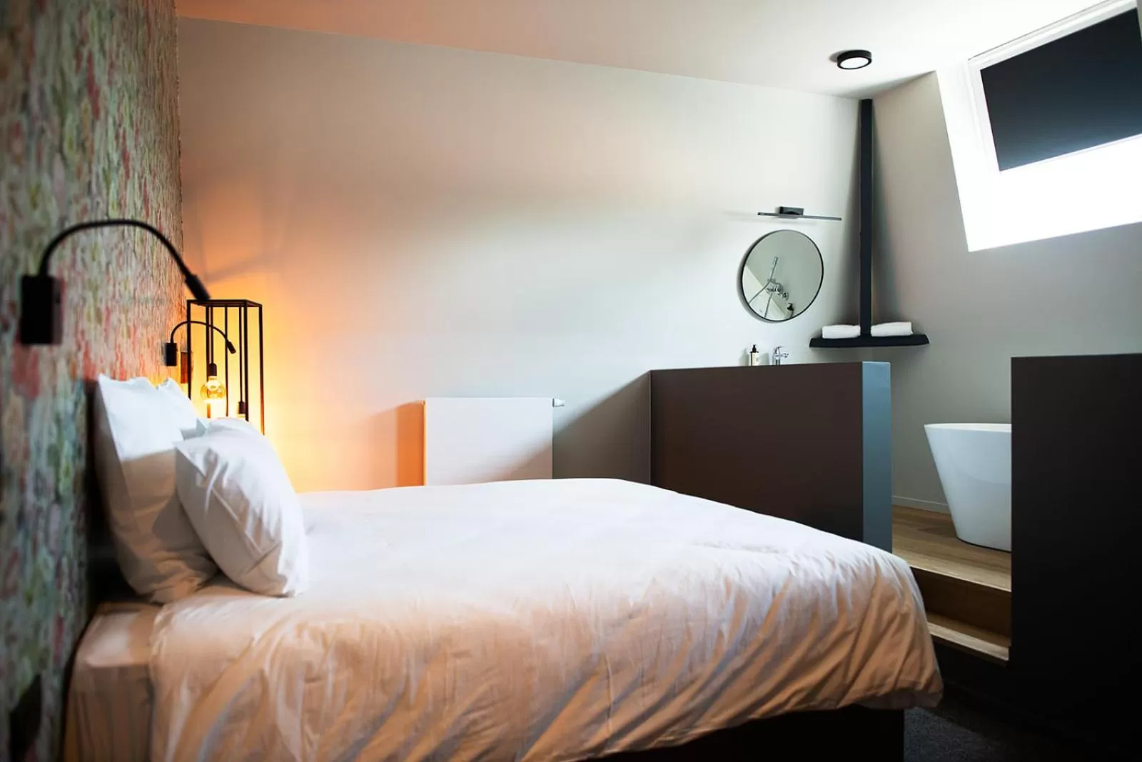 Photo of the whole room, Bed in Hôtel de la Poste