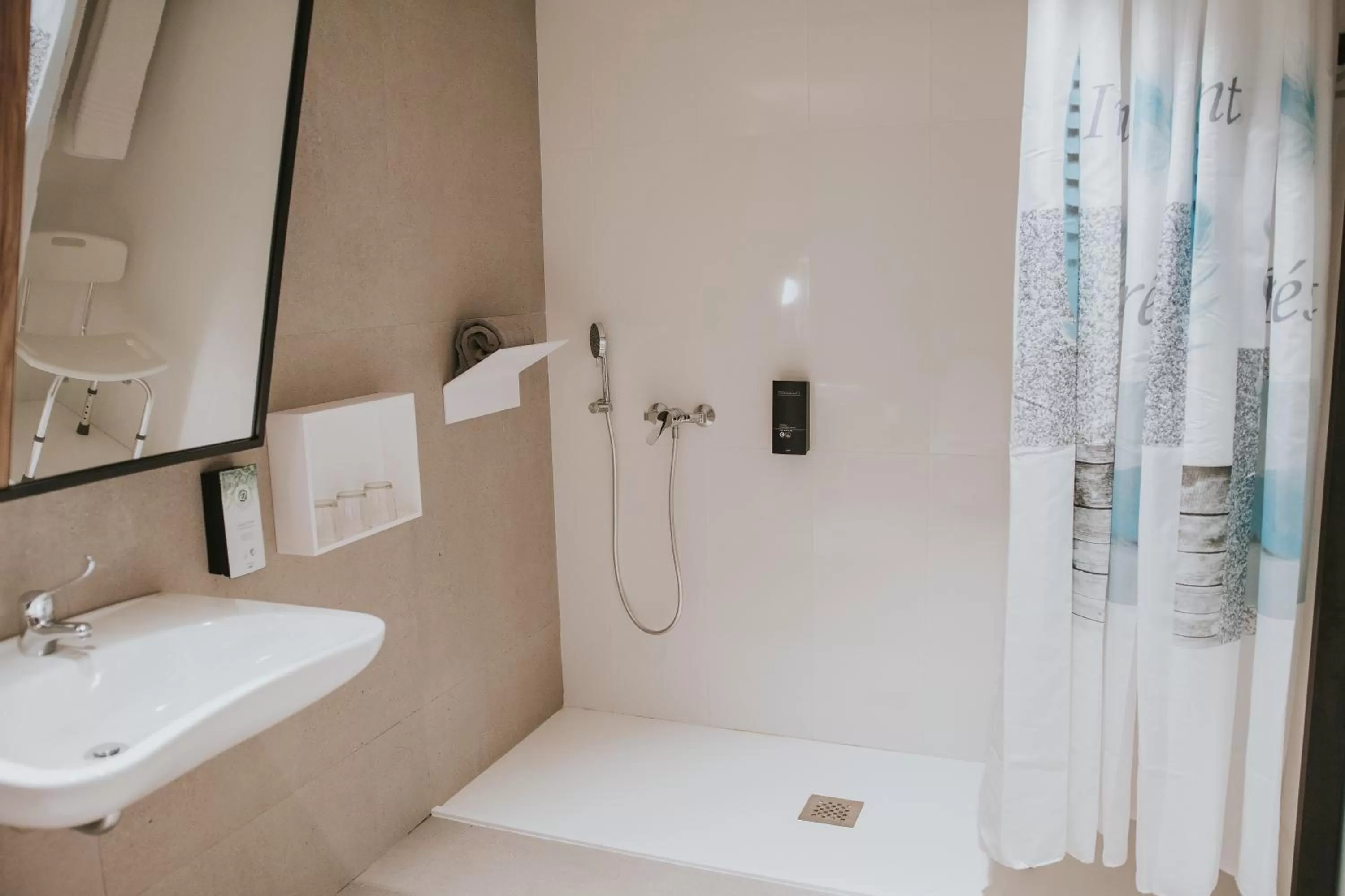 Bathroom in Catalina Plaza Hotel Sostenible