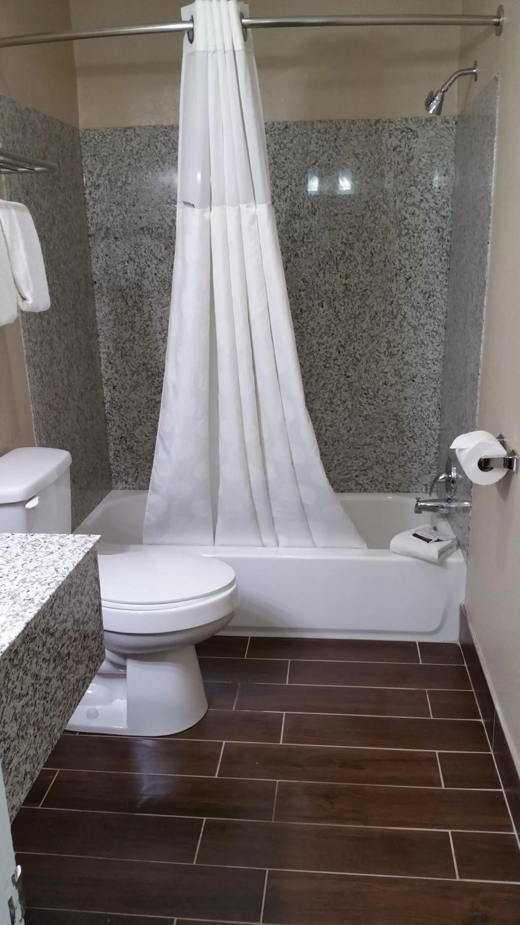 Shower in Westbridge Inn & Suites