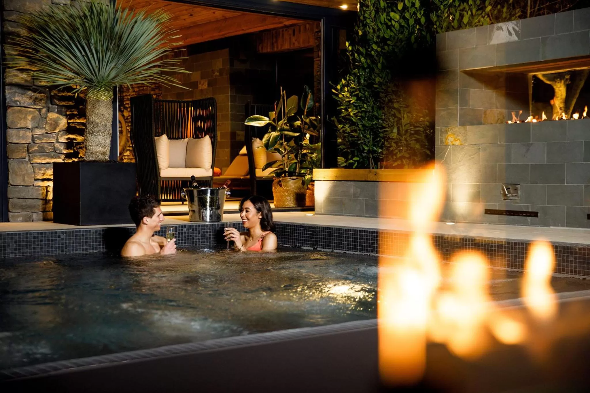 Spa and wellness centre/facilities in Lanelay Hall Hotel & Spa