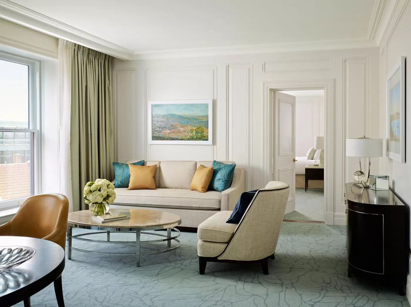 Living room in The Langham Sydney