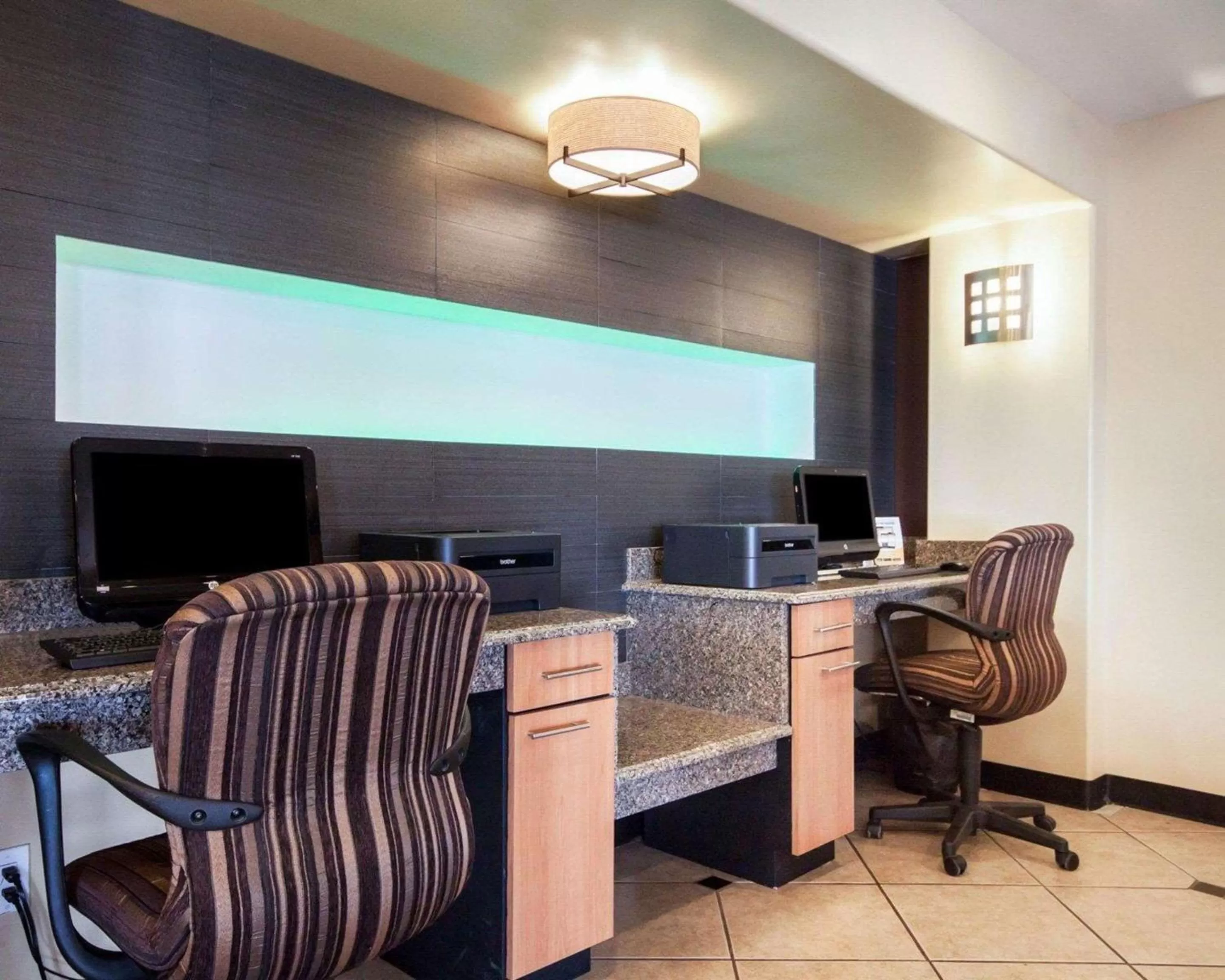 On site in Quality Inn Airport East