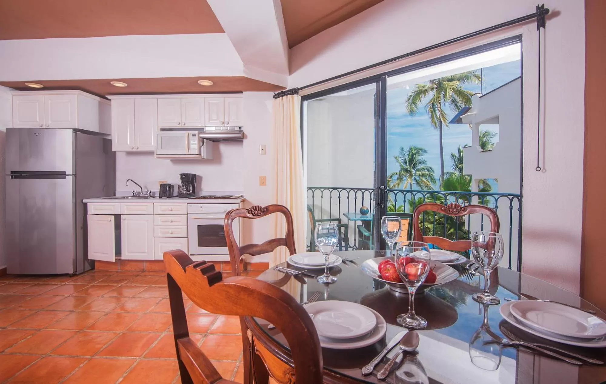 Kitchen or kitchenette in One Beach Street Zona Romantica Puerto Vallarta