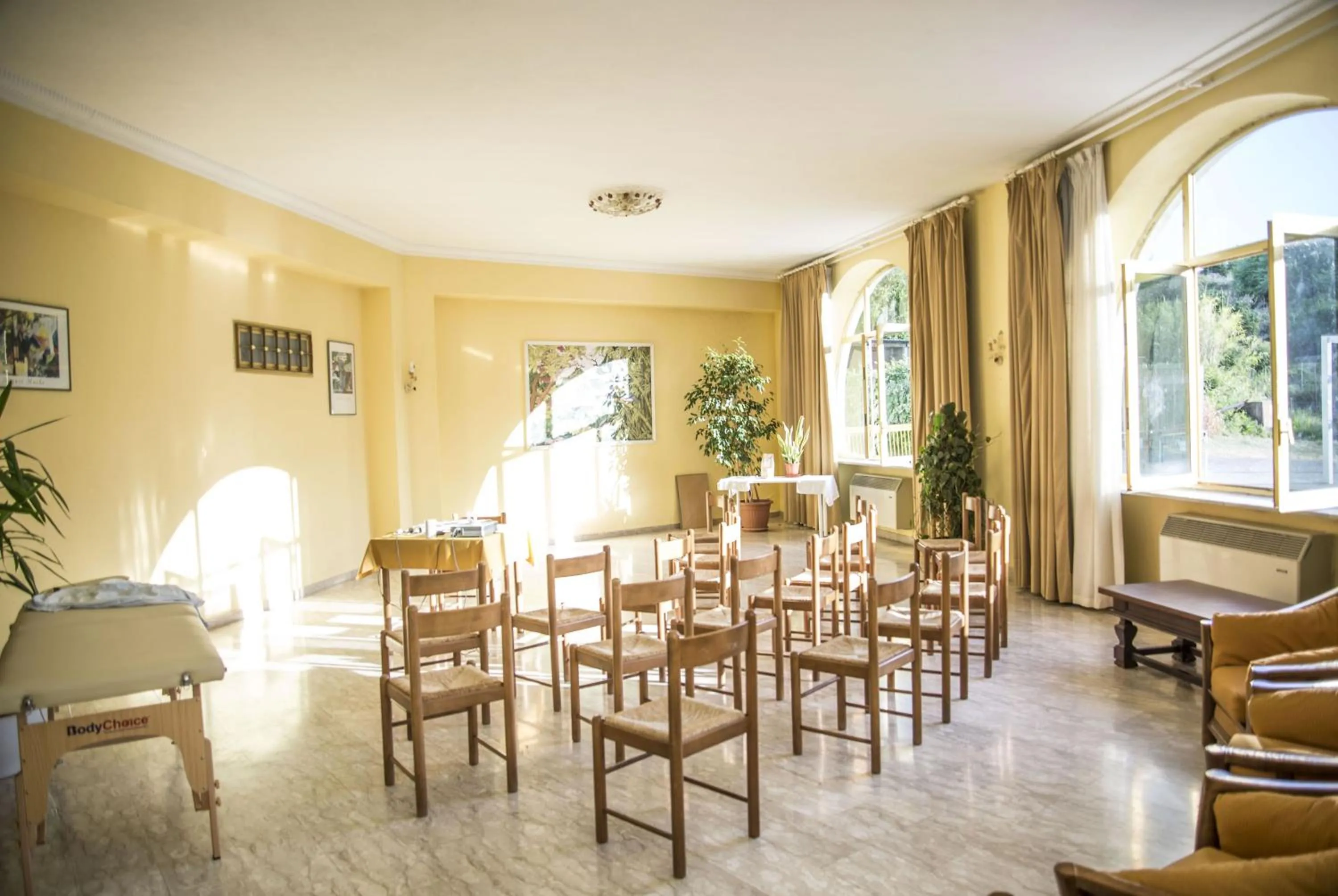 Communal lounge/ TV room in Hotel Internazionale