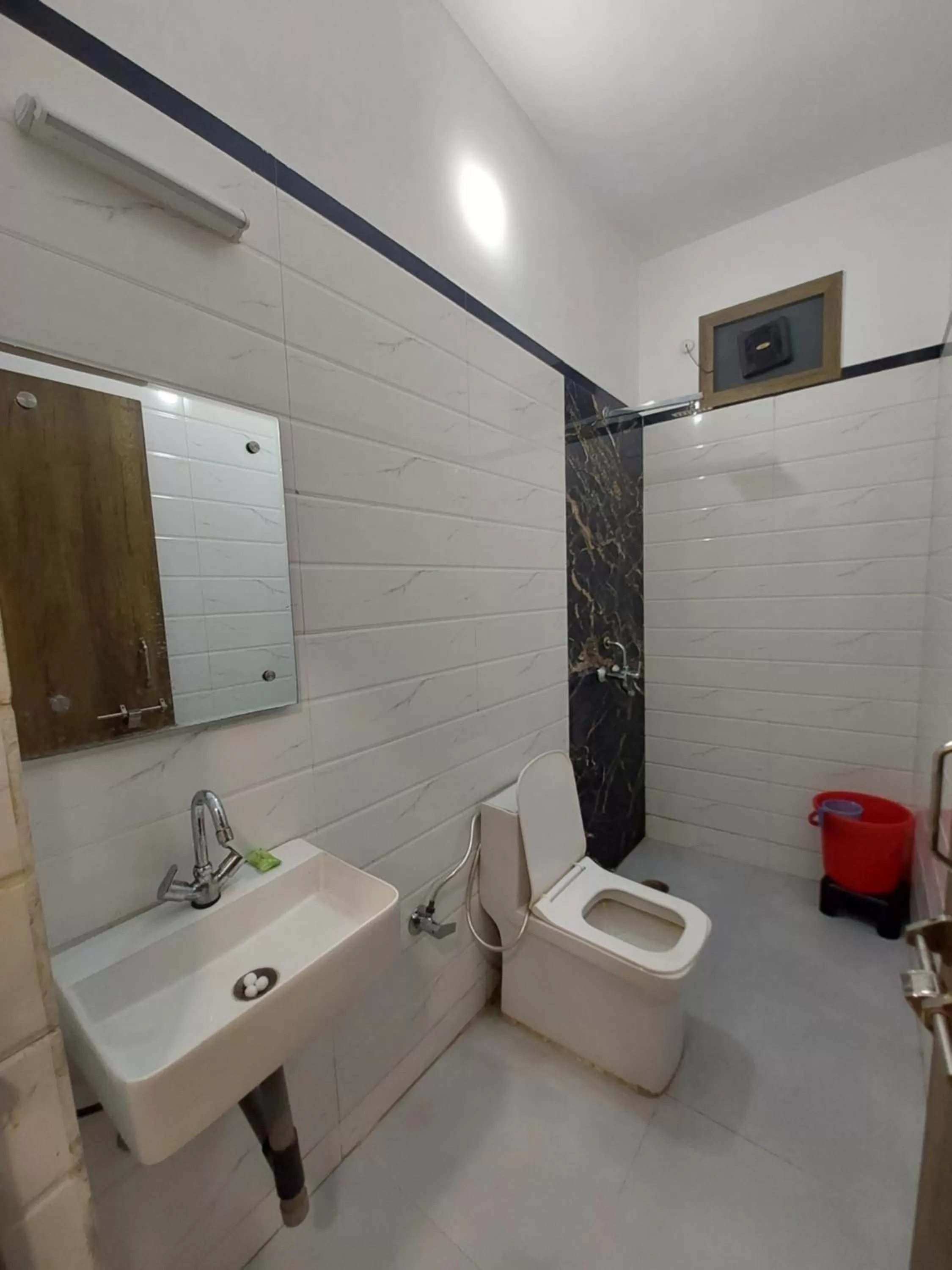 Bathroom in Taj Nice Point Manage by Taj Sunrise Group