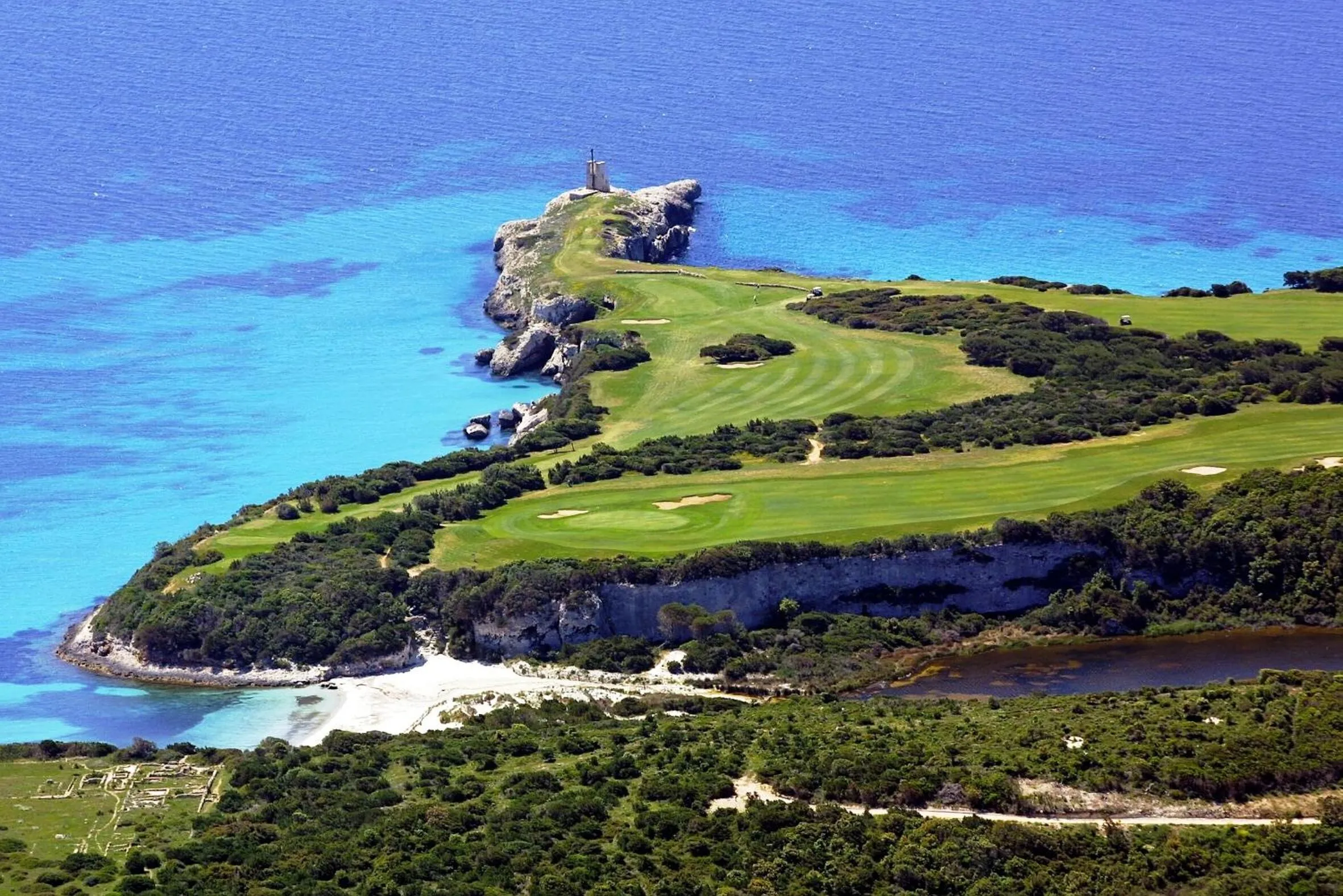 Natural landscape in Santateresa