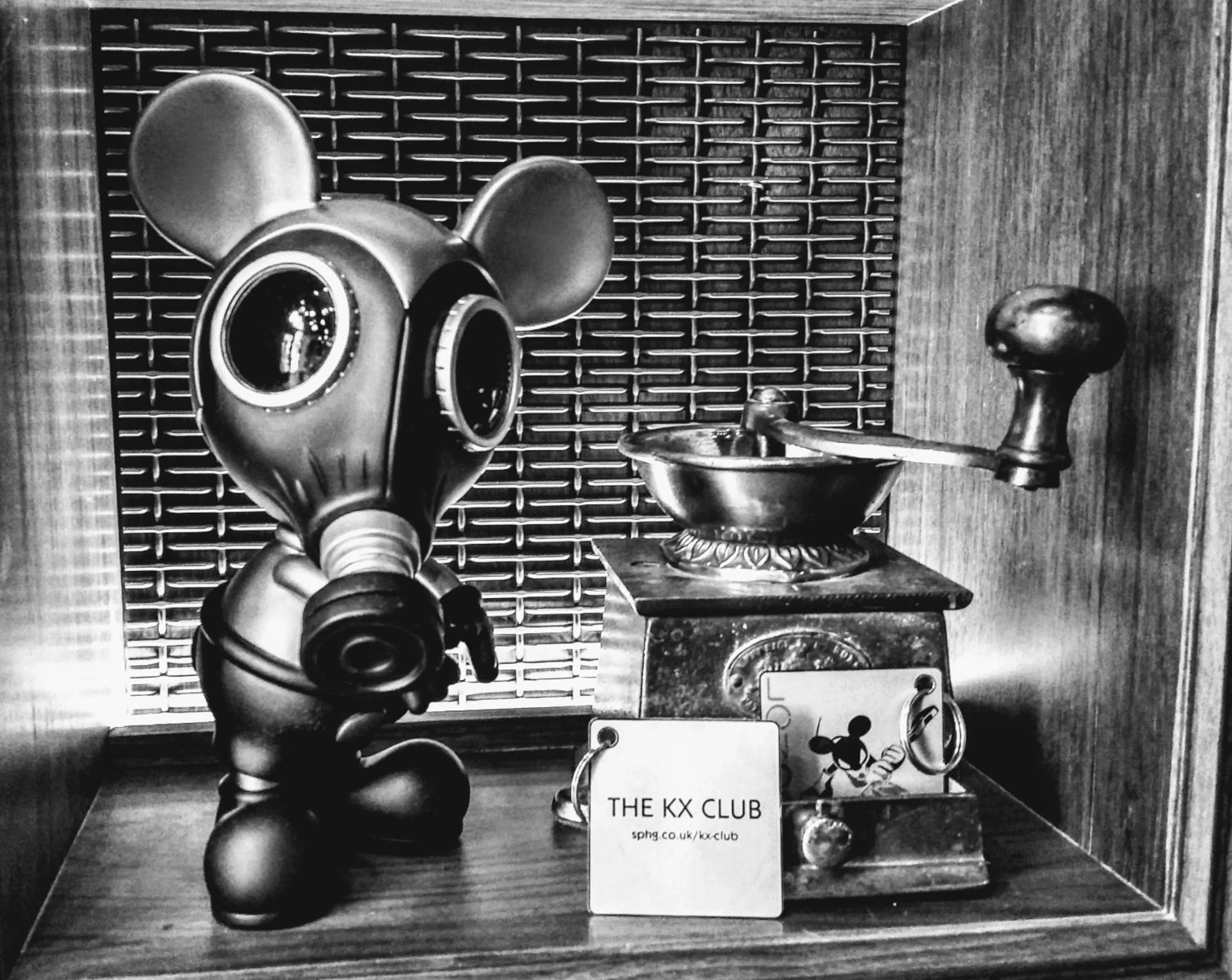 Text overlay in The Megaro Hotel - Kings Cross St Pancras, London