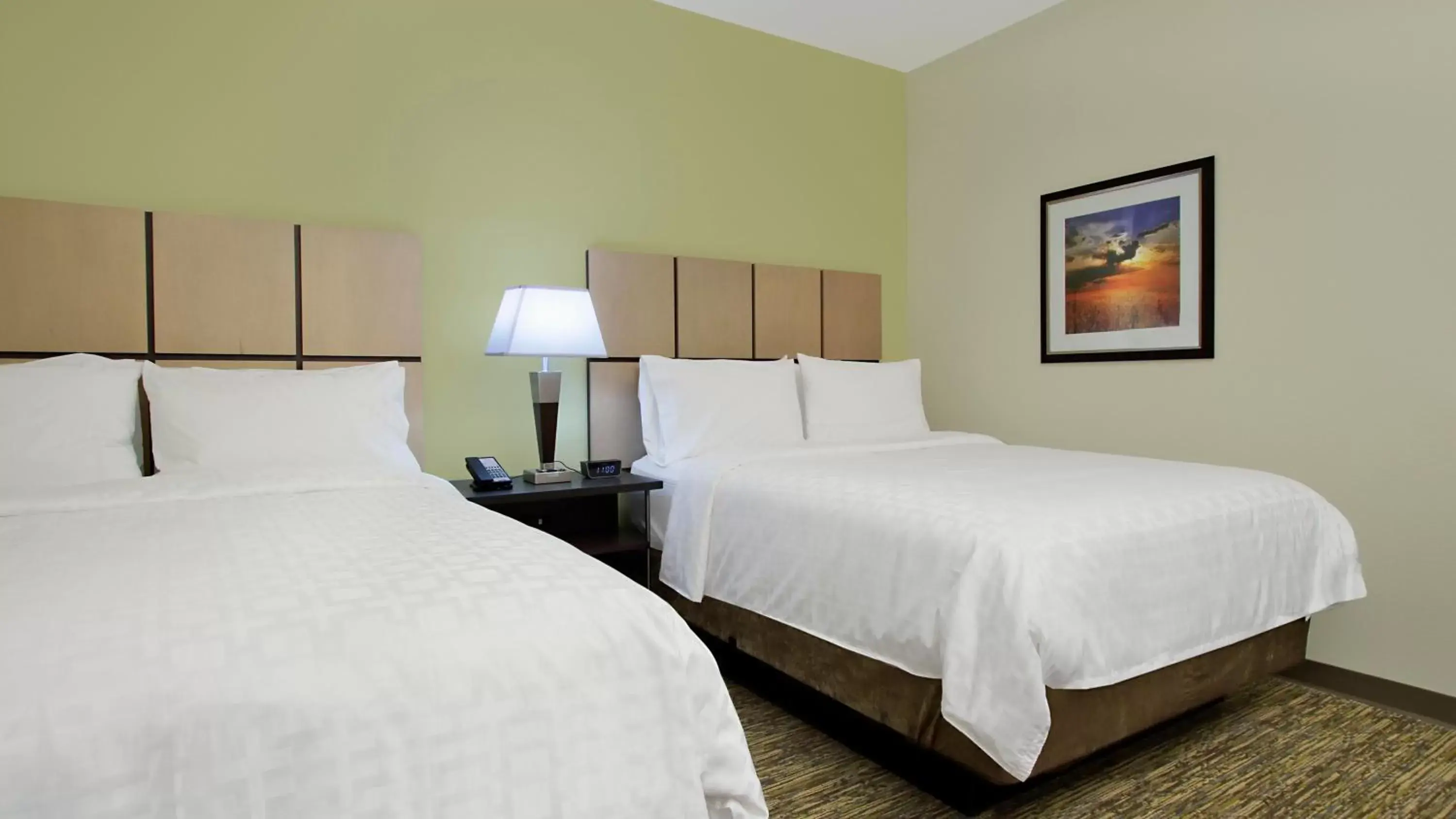 Queen Room with Two Queen Beds - Mobility Access Tub/Non-Smoking in Candlewood Suites - Frisco, an IHG Hotel Queen Room with Two Queen Beds - Mobility Access Tub/Non-Smoking in Candlewood Suites - Frisco, an IHG Hotel