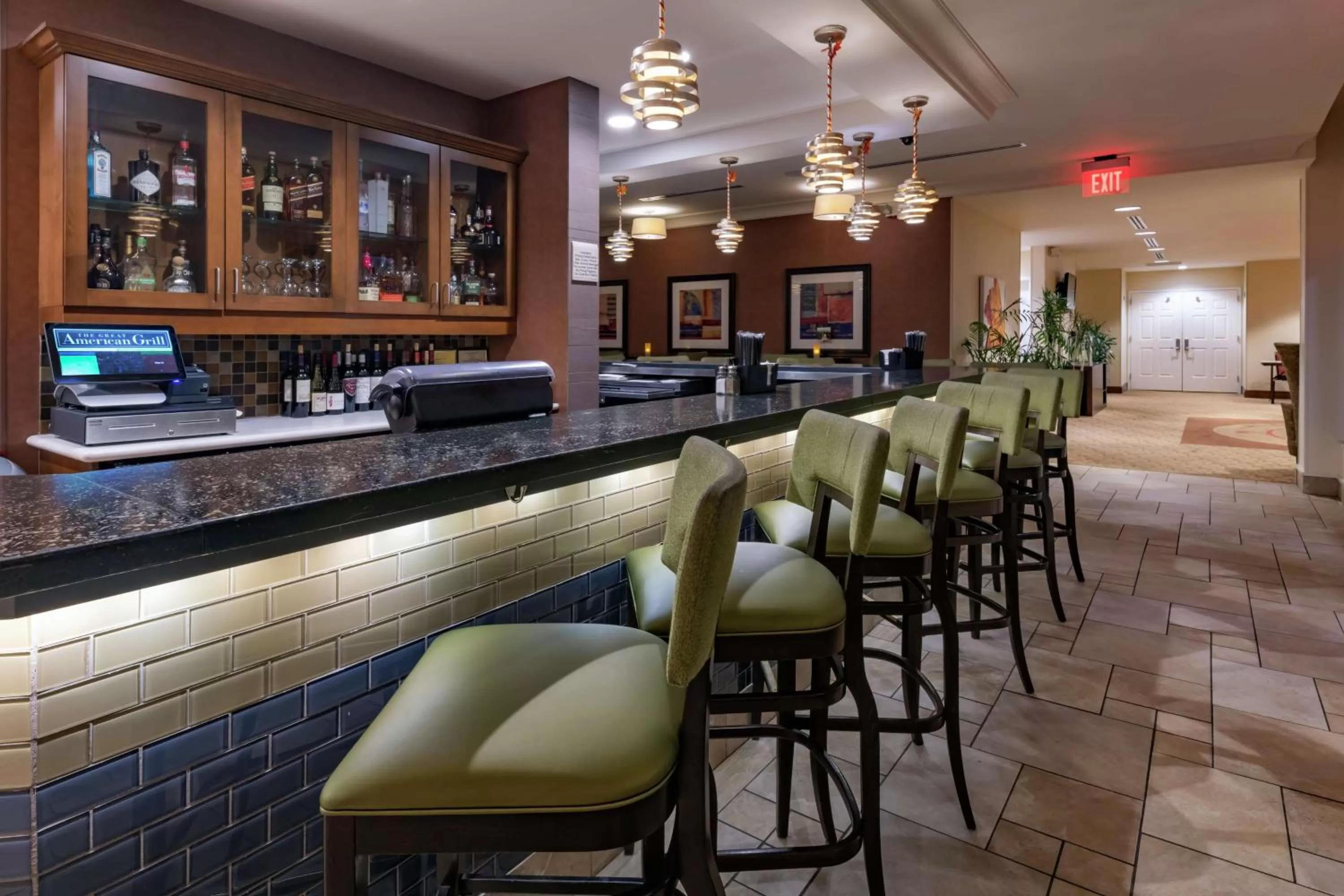 Lounge or bar in Hilton Garden Inn Devens Common
