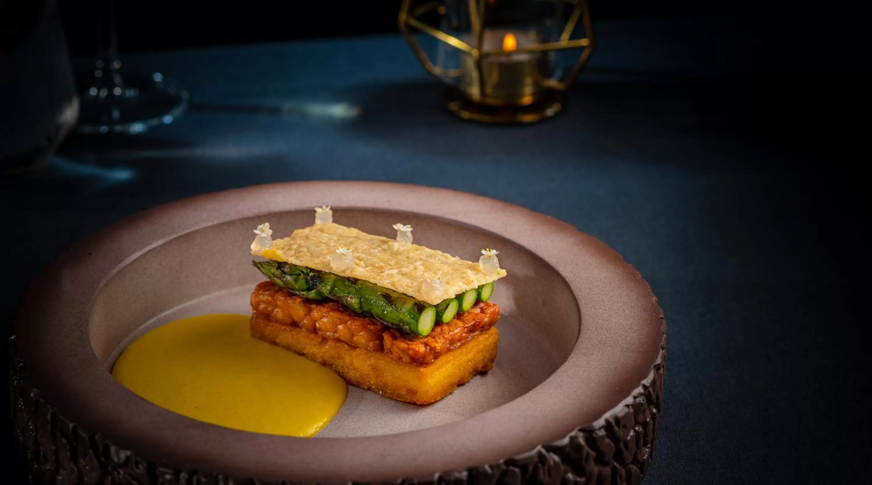 Food close-up in Judge's Lodging