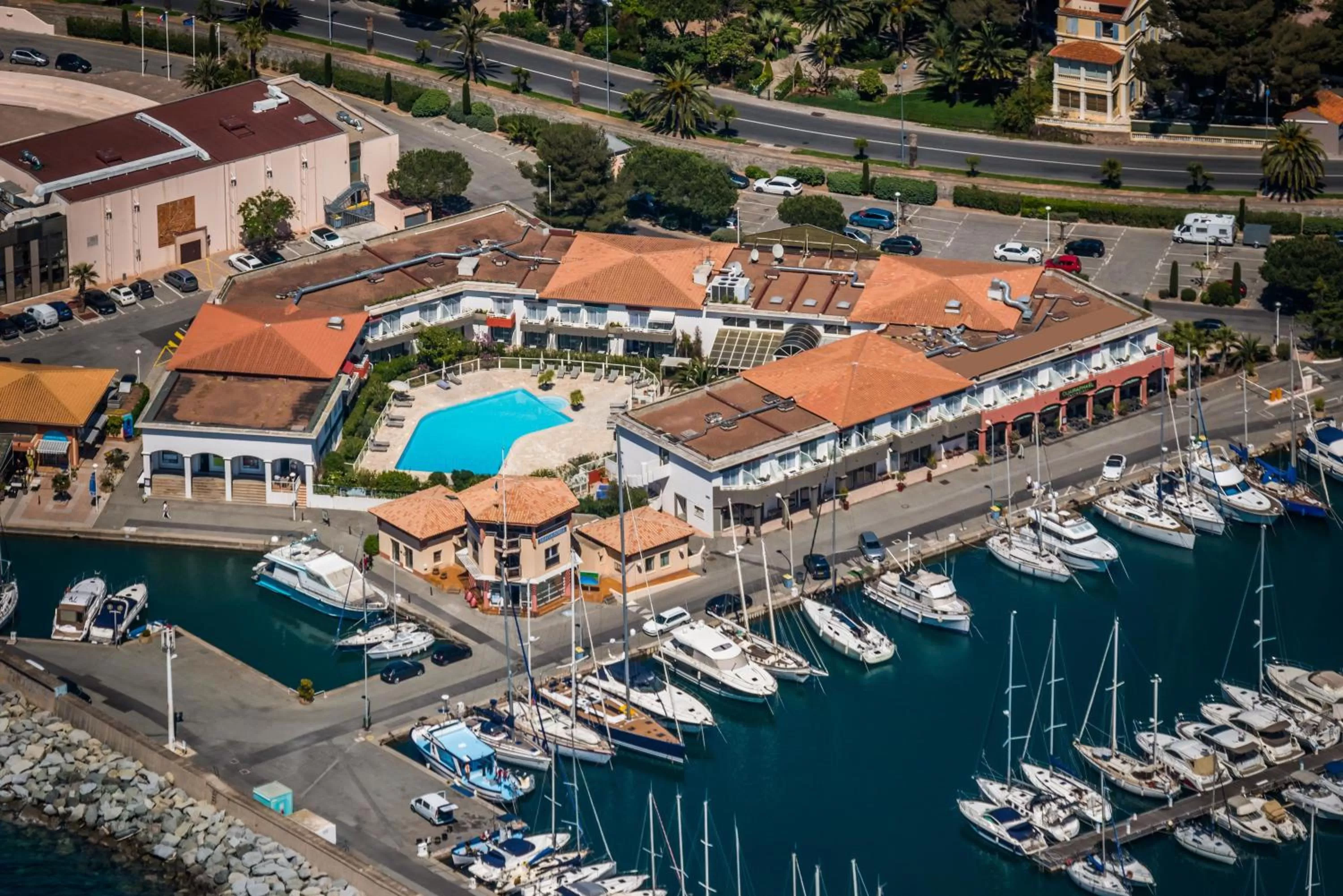 Bird's eye view in Best Western Plus La Marina
