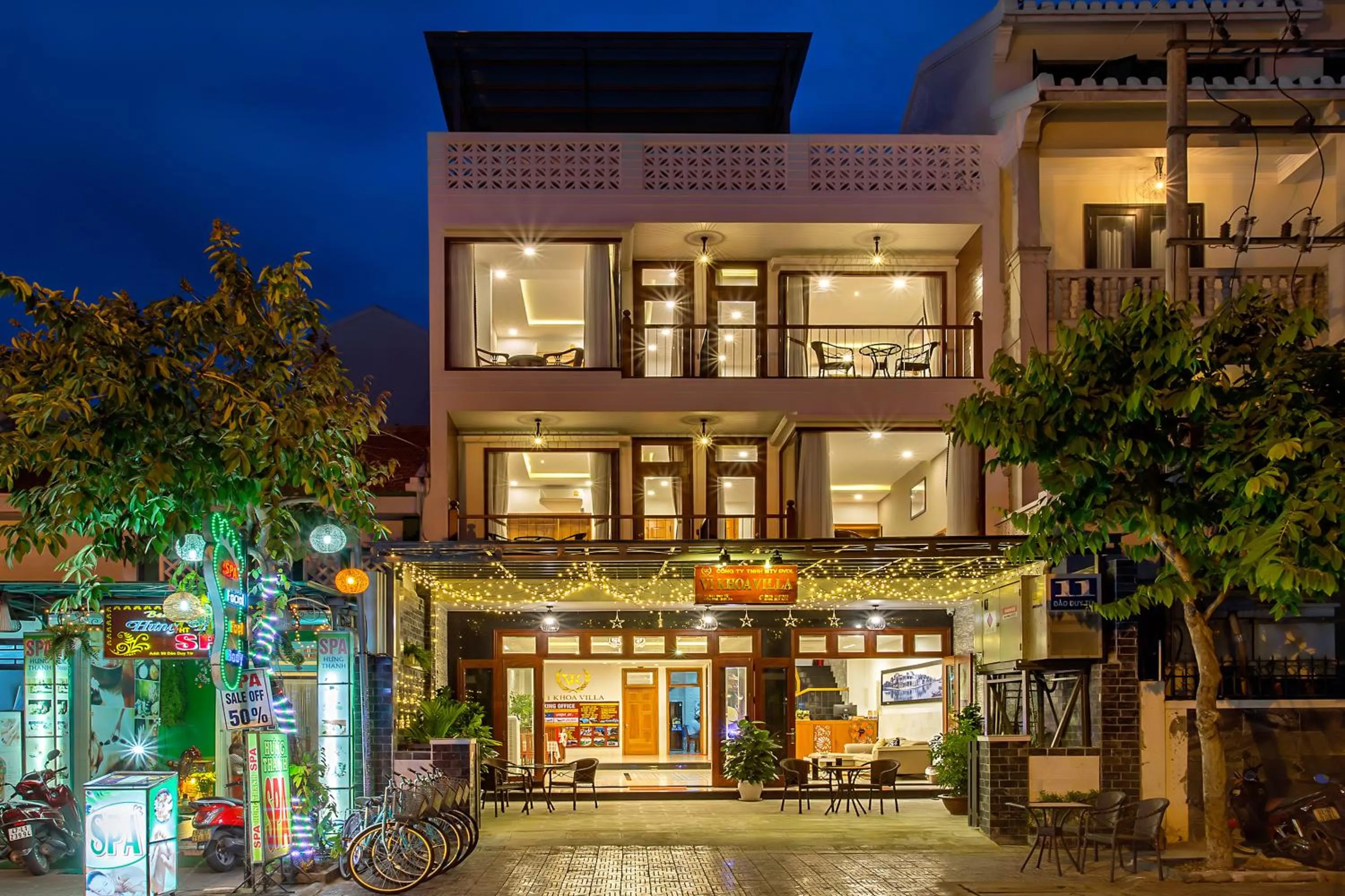 Facade/entrance in Hoi An Vi Khoa Villa