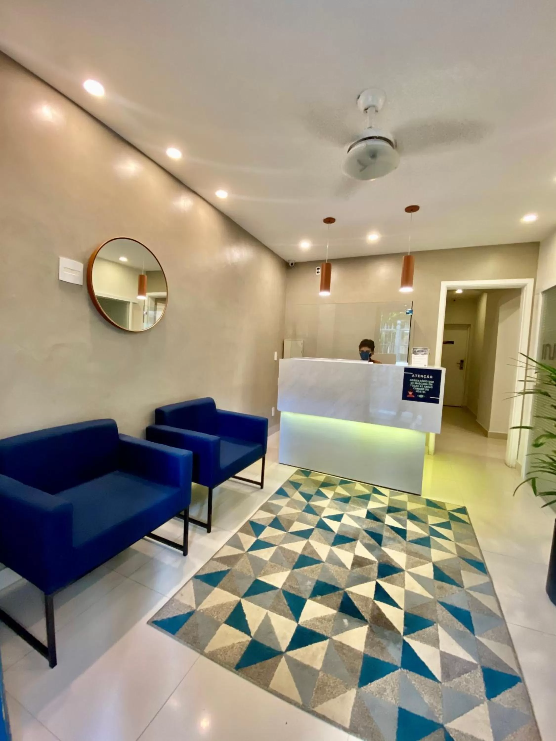 Lobby or reception, Seating Area in Injoy Suítes & Aparts