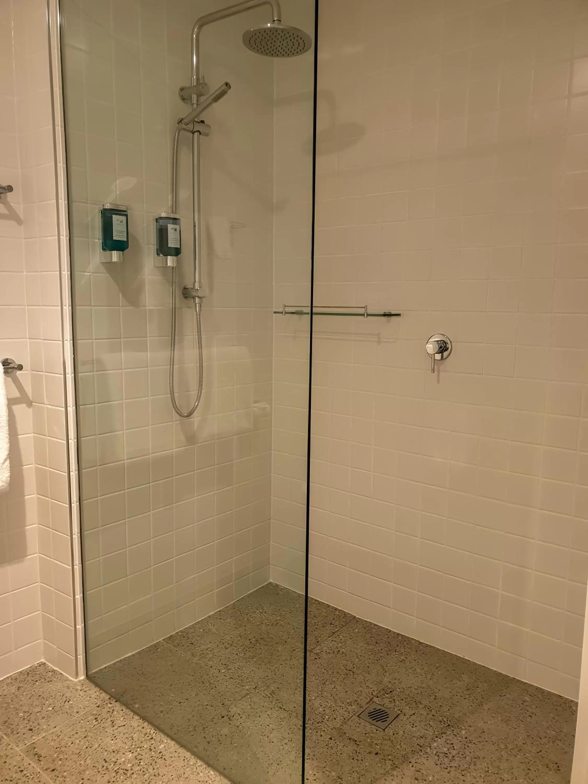Shower, Bathroom in Nagambie Waterfront Motel