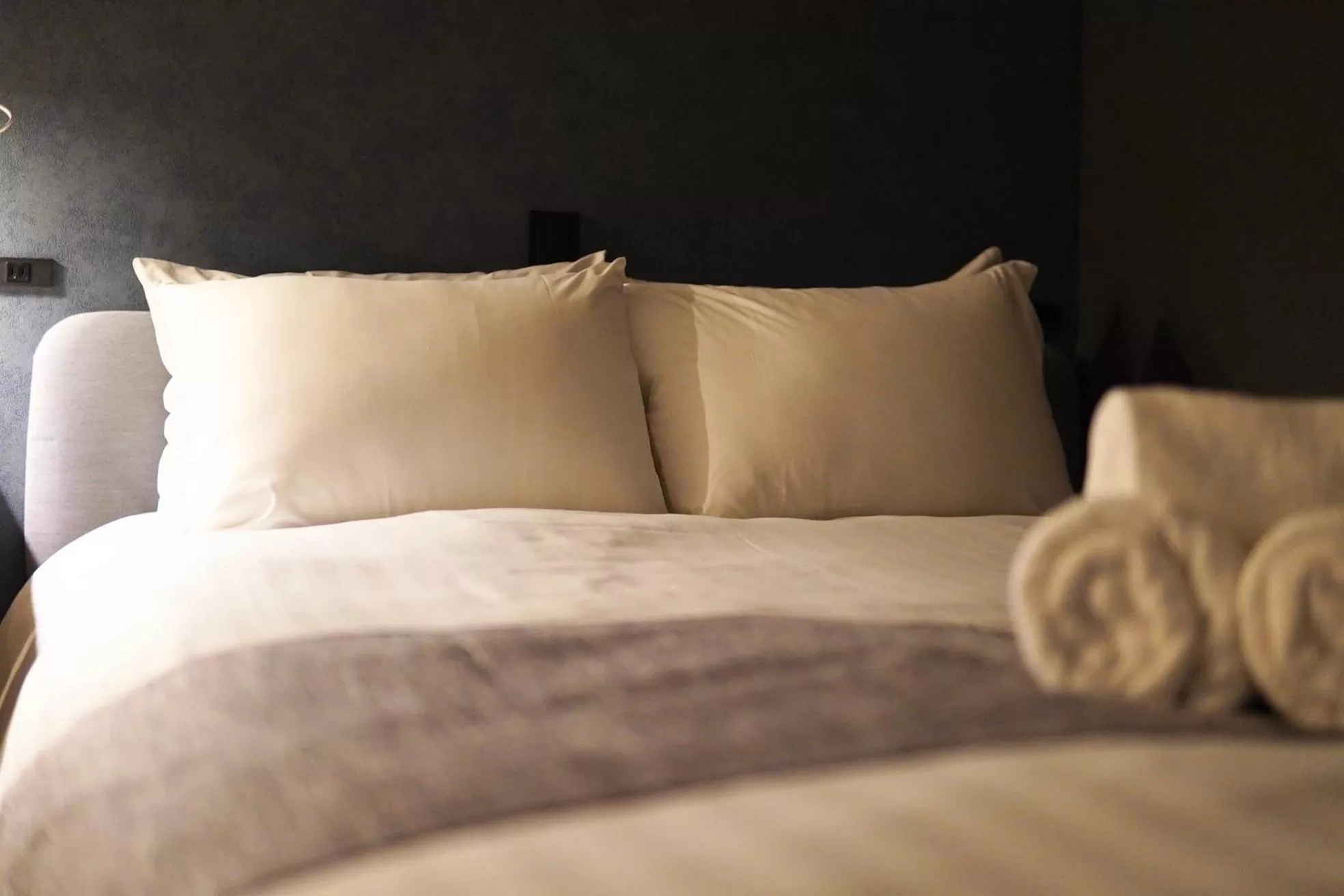 Bed in TAKETO STAY PREMIERE SAPPORO Eki